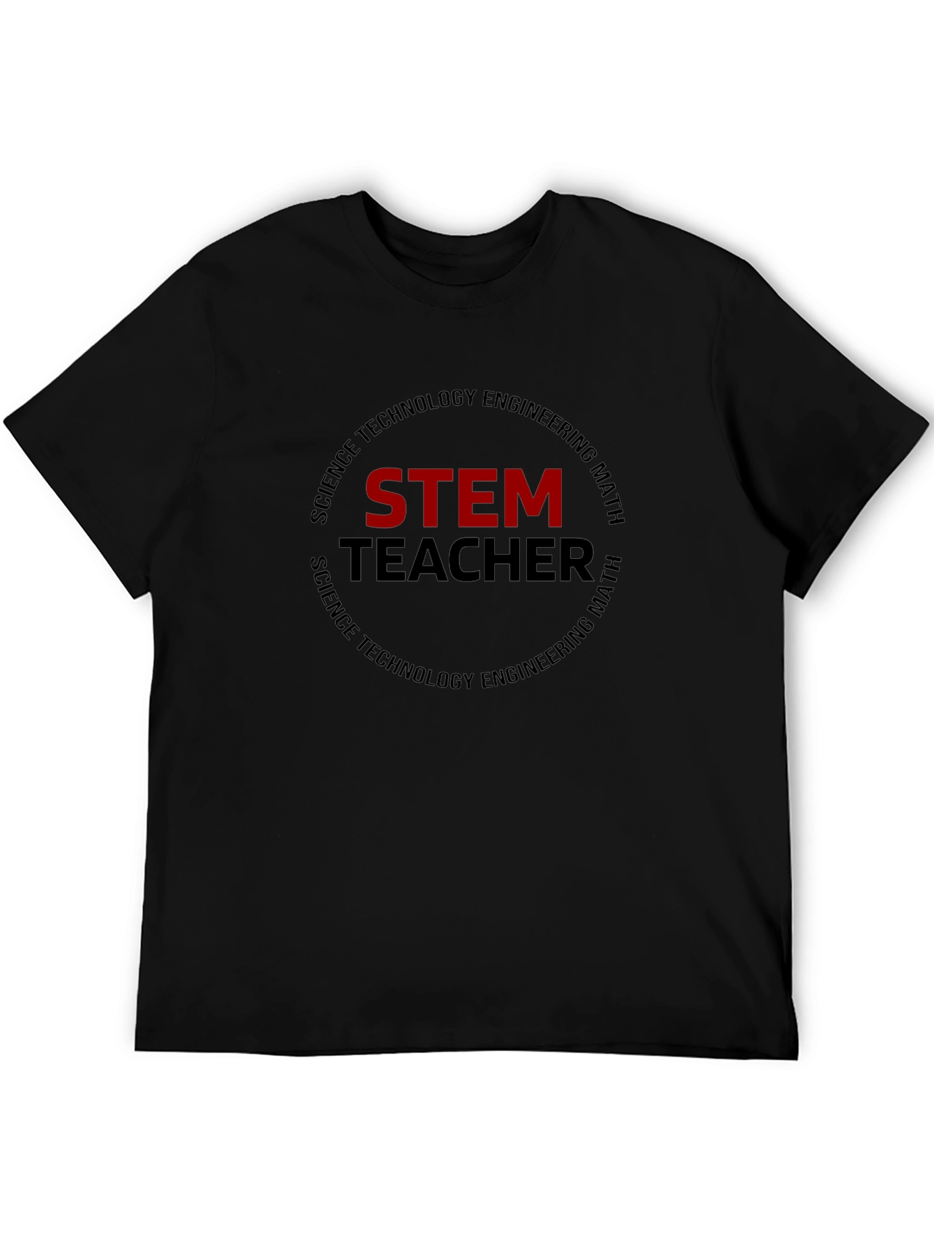 STEM Teacher Black T-Shirt