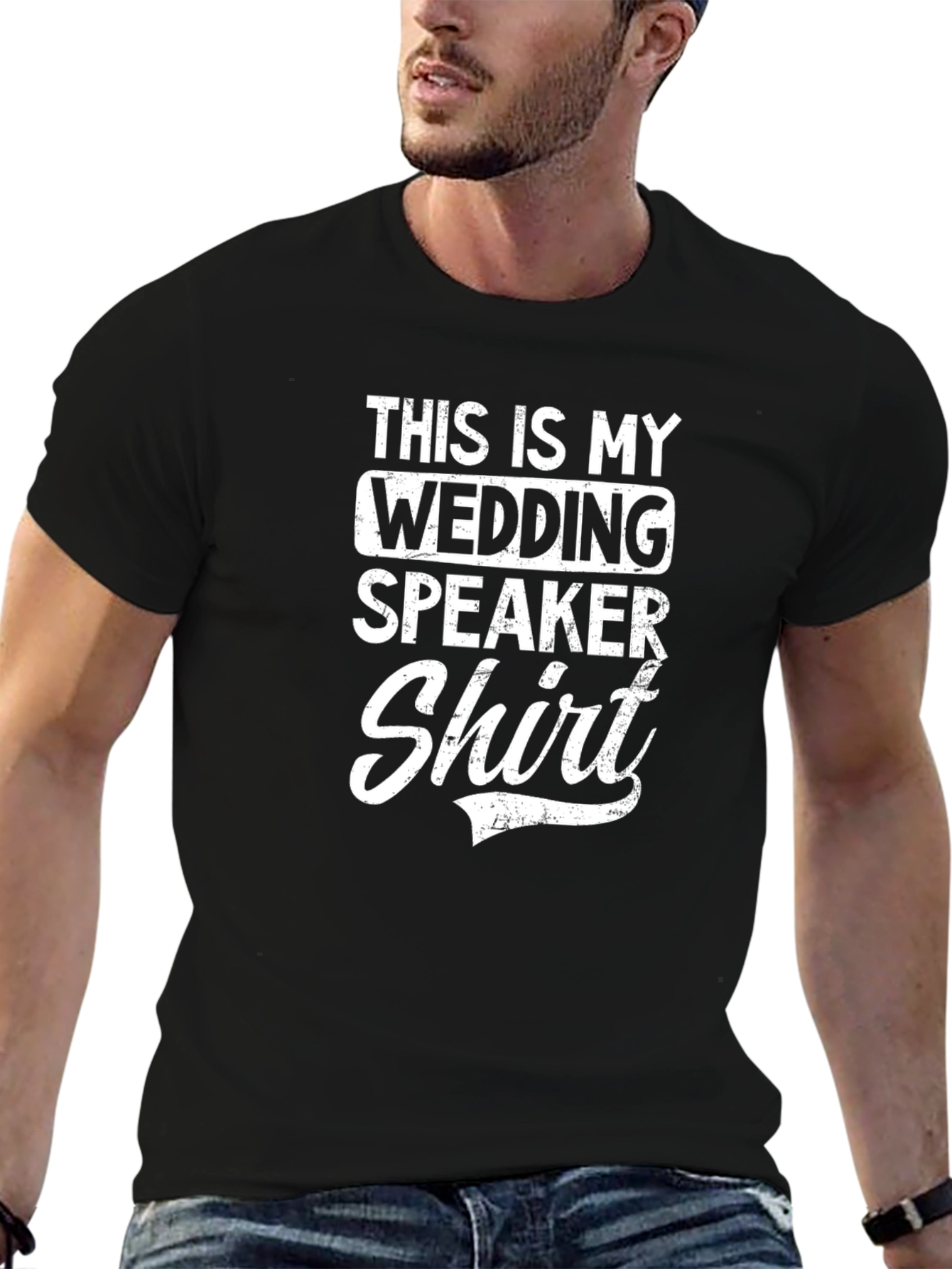 Wedding Speaker Shirt - Funny Wedding Party Tee
