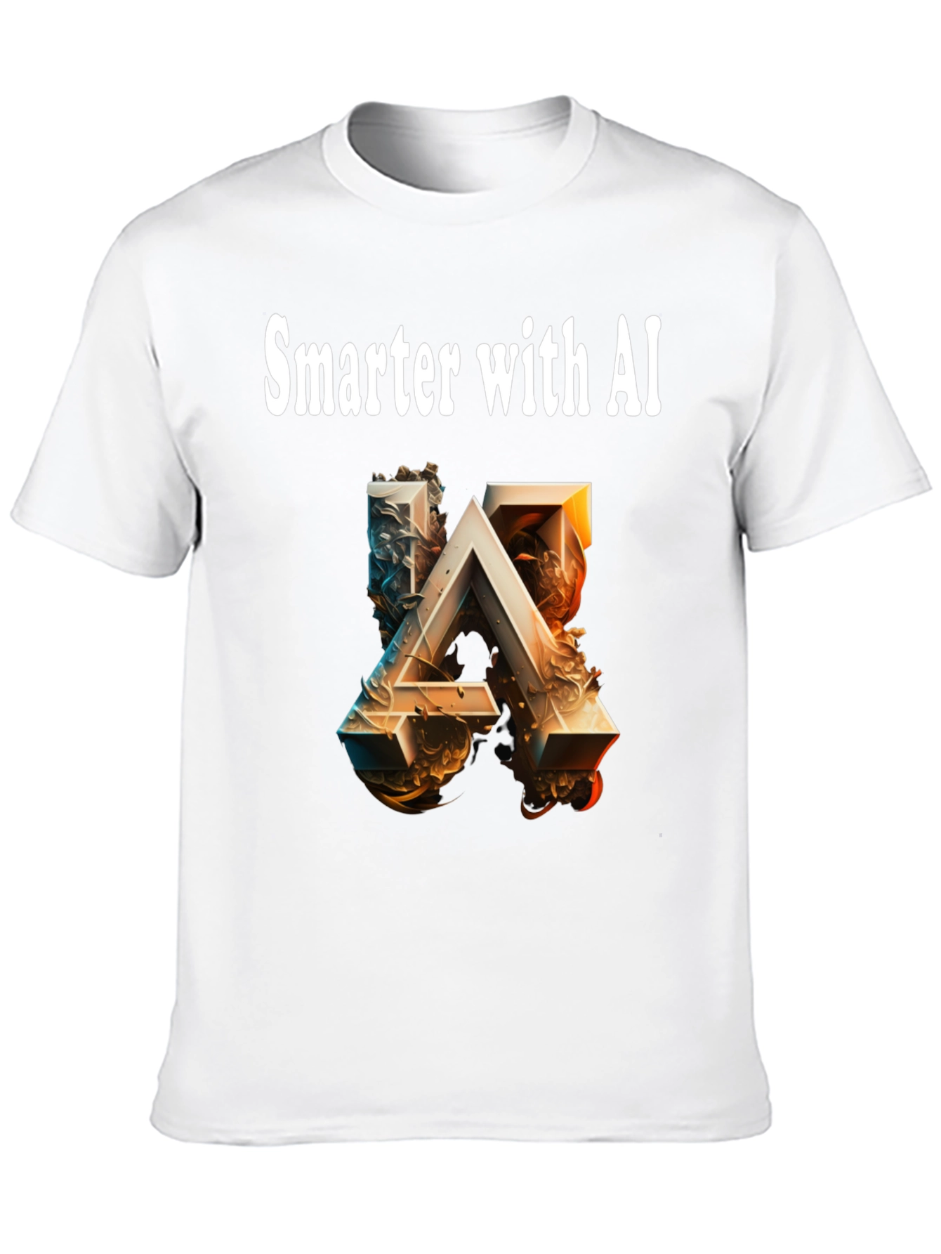 Smarter with AI Graphic T-Shirt