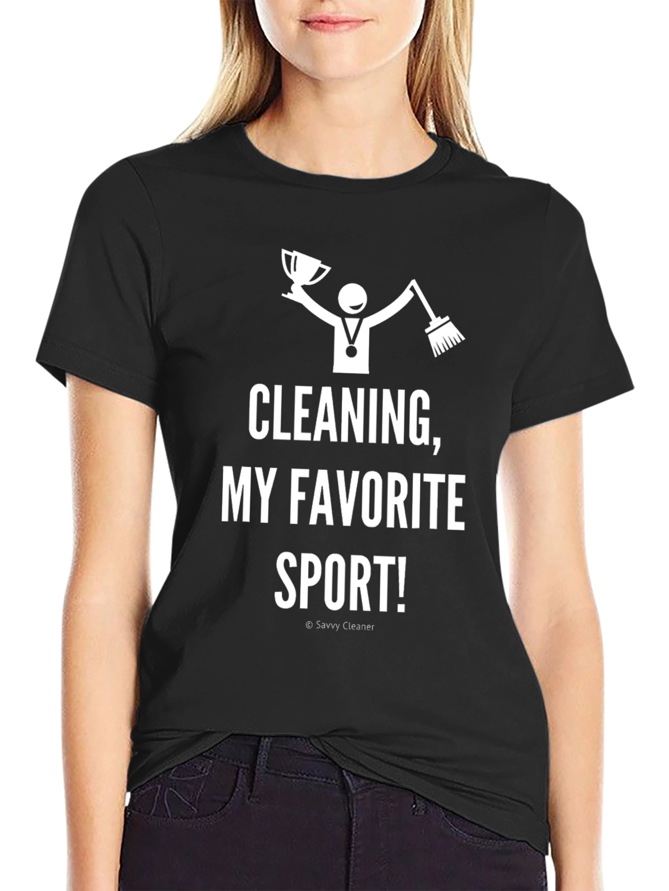 Cleaning is My Favorite Sport T-Shirt