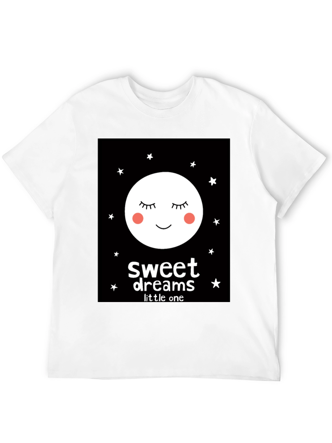 Sweet Dreams Little One Graphic Tee - Black