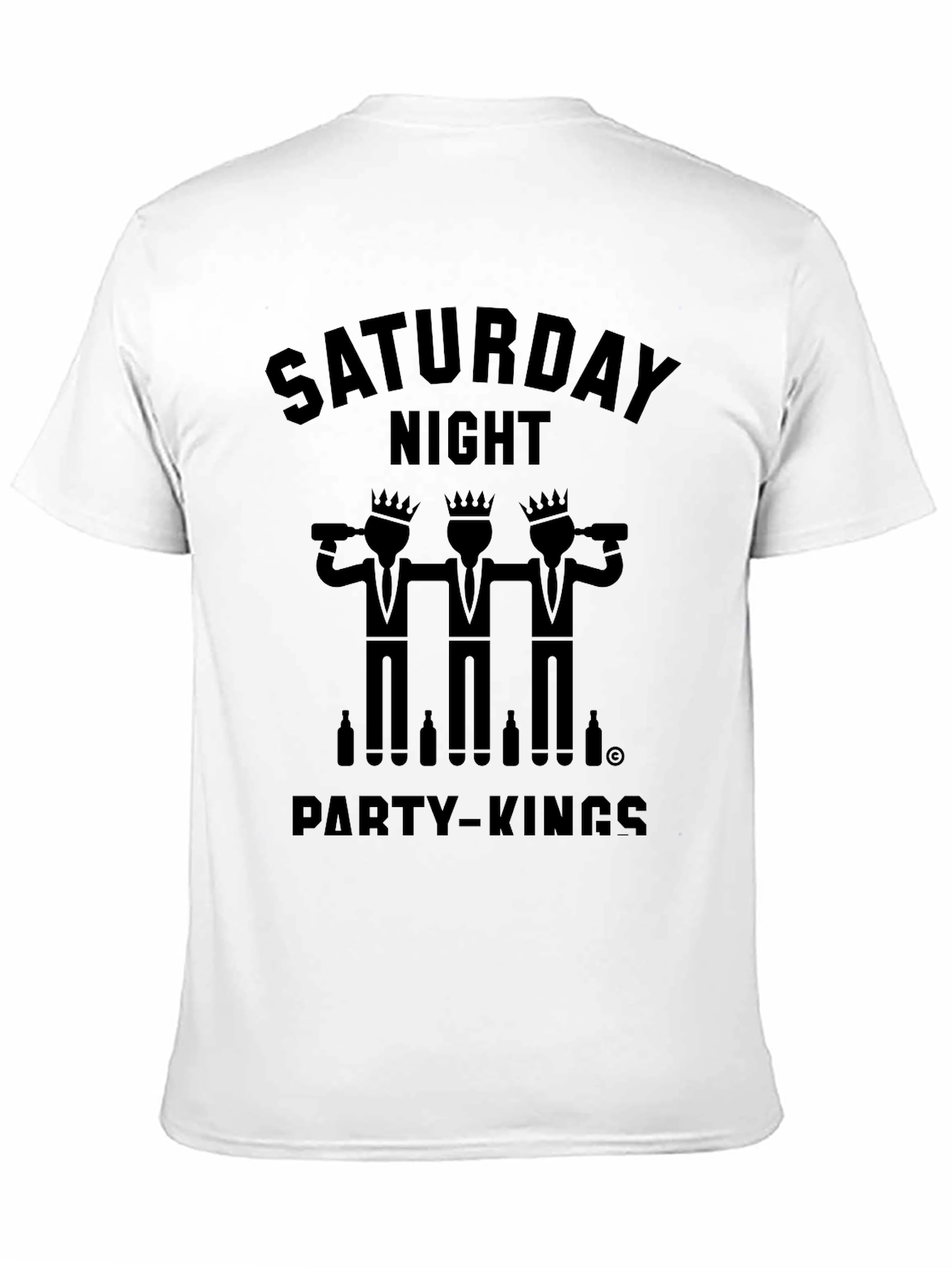 Saturday Night Party Kings Graphic Tee