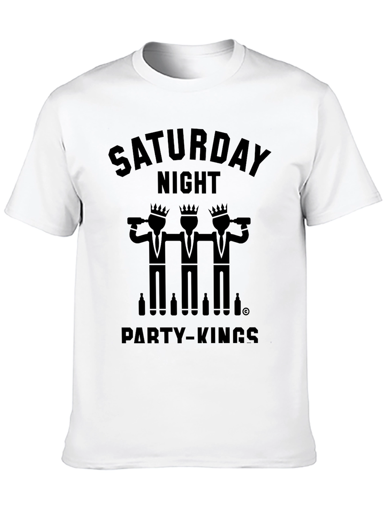Saturday Night Party Kings Graphic Tee