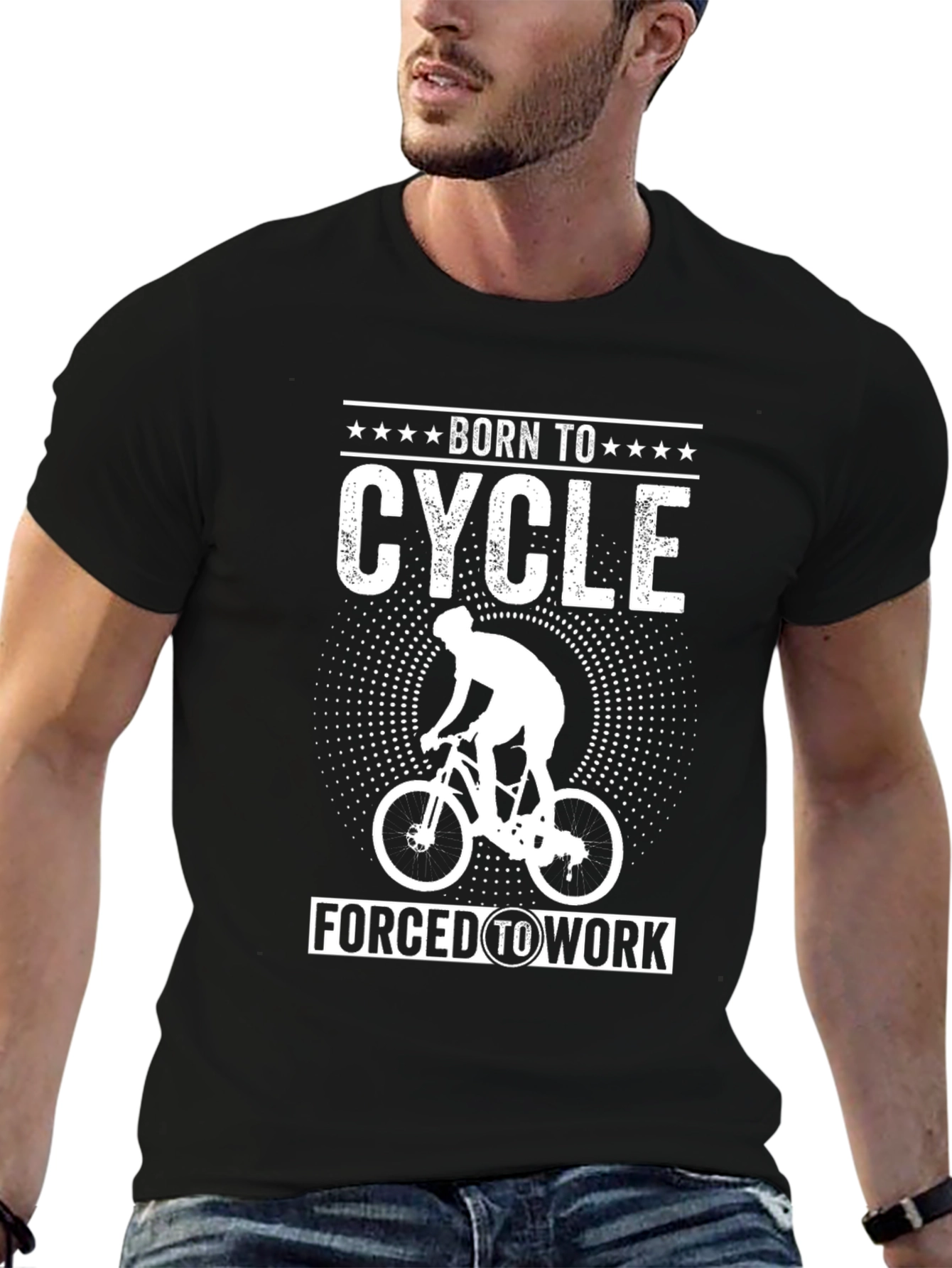 Born To Cycle T-Shirt - Cycling Enthusiast Gift