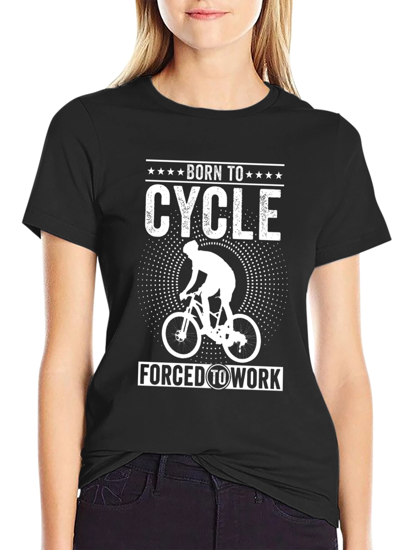Born To Cycle T-Shirt - Cycling Enthusiast Gift