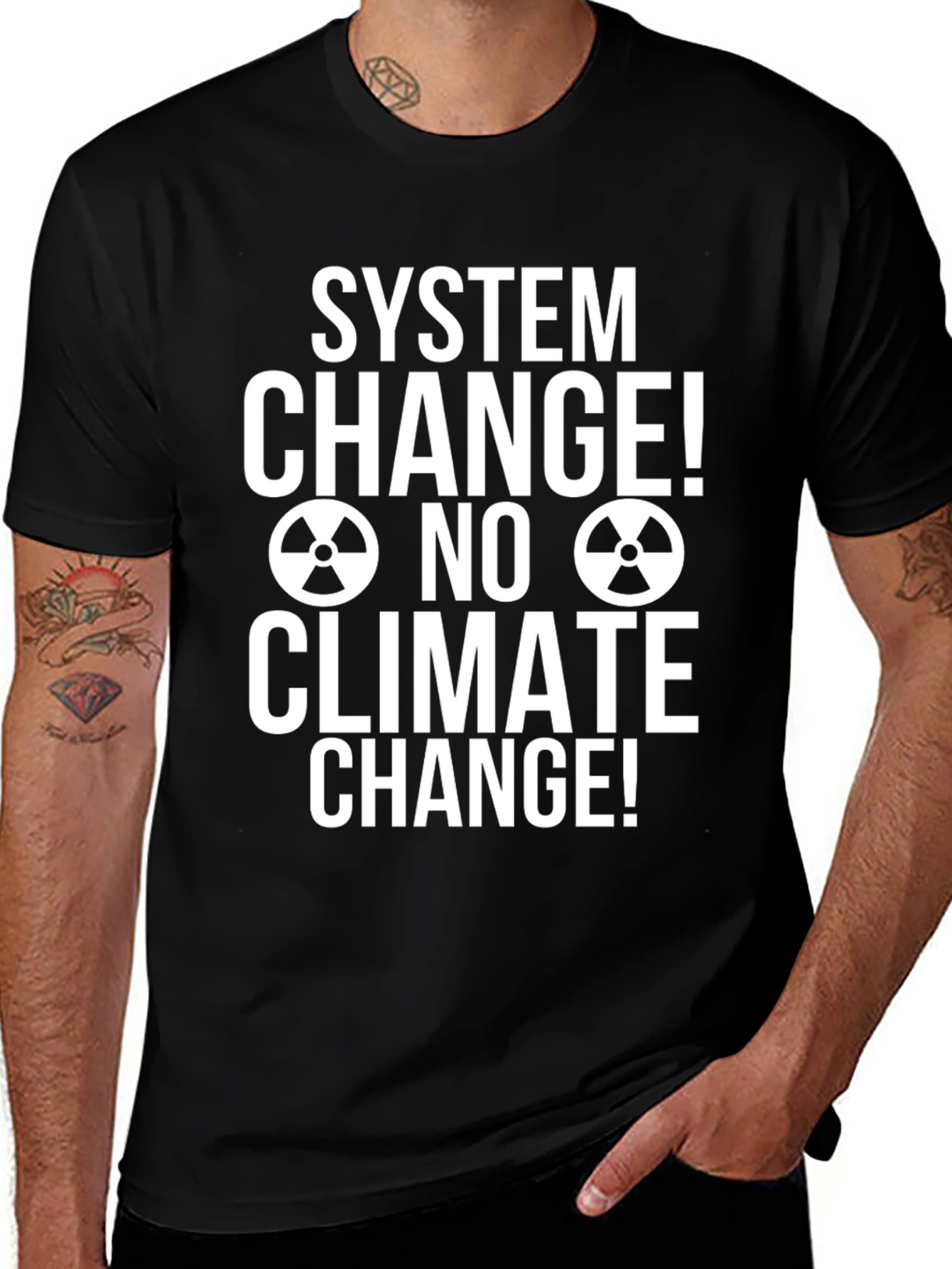 System Change No Climate Change T-Shirt