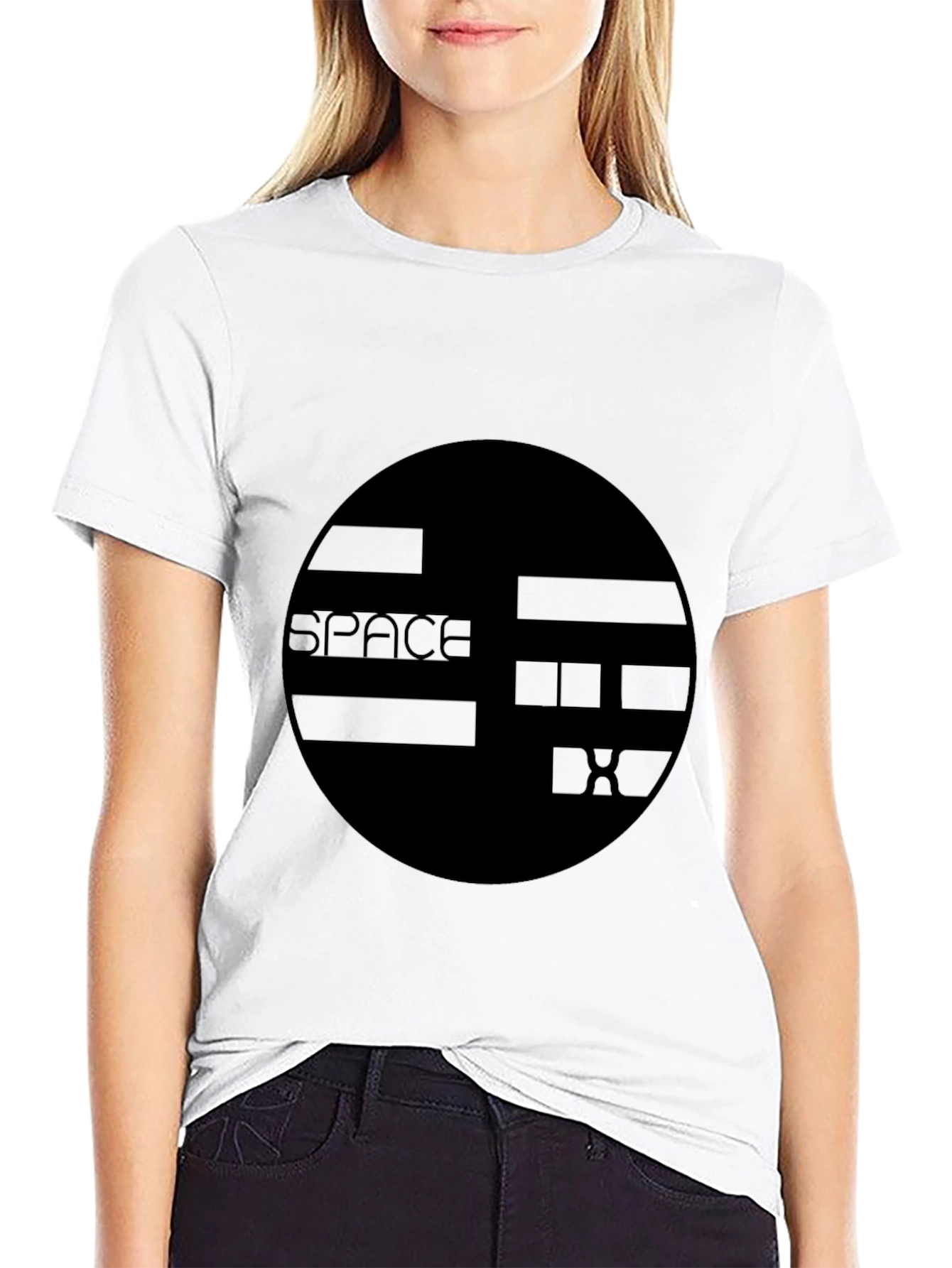 Space DX Black Graphic Tee