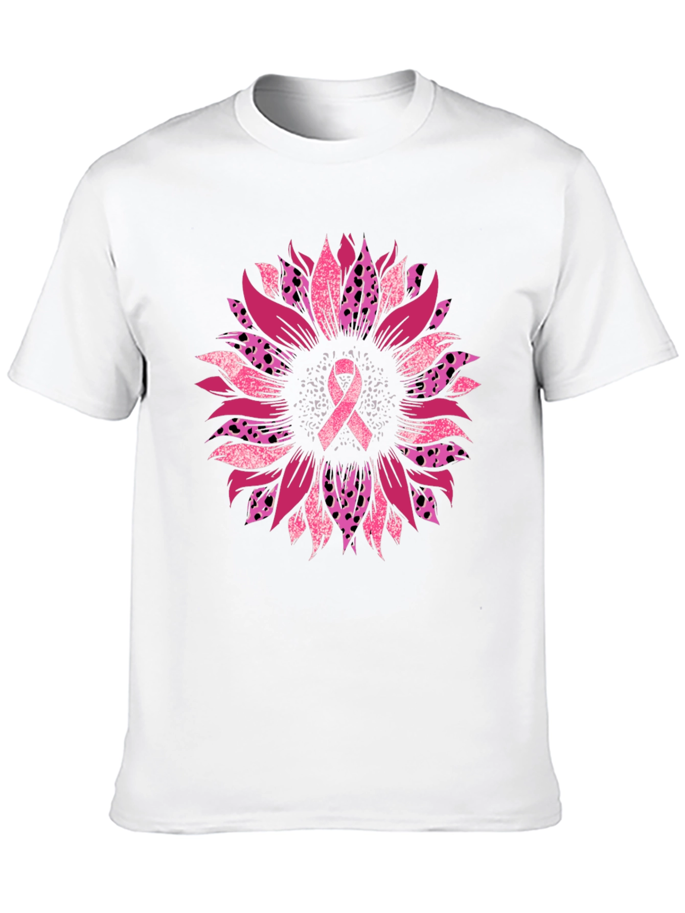 Breast Cancer Awareness Sunflower T-Shirt