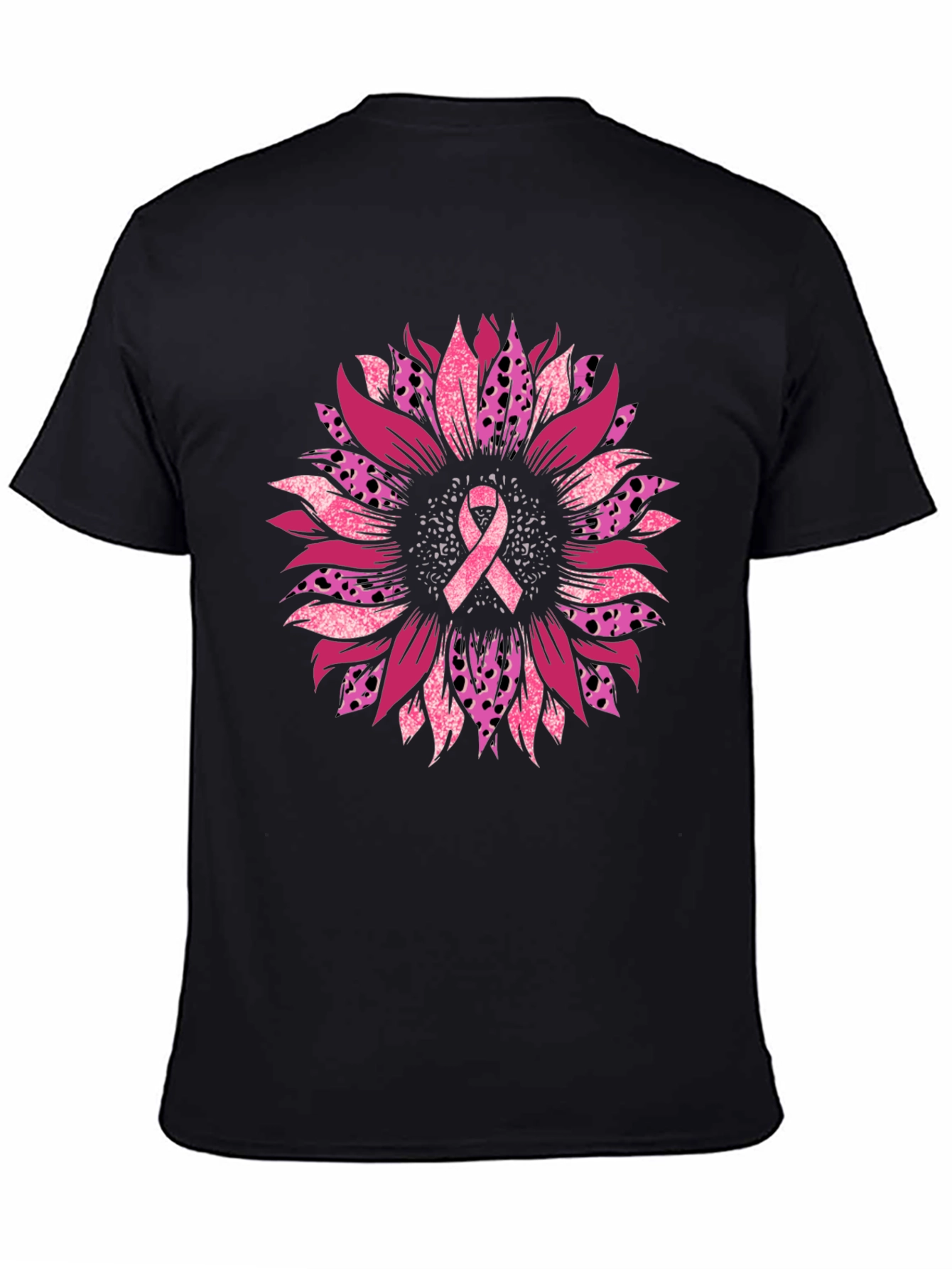 Breast Cancer Awareness Sunflower T-Shirt