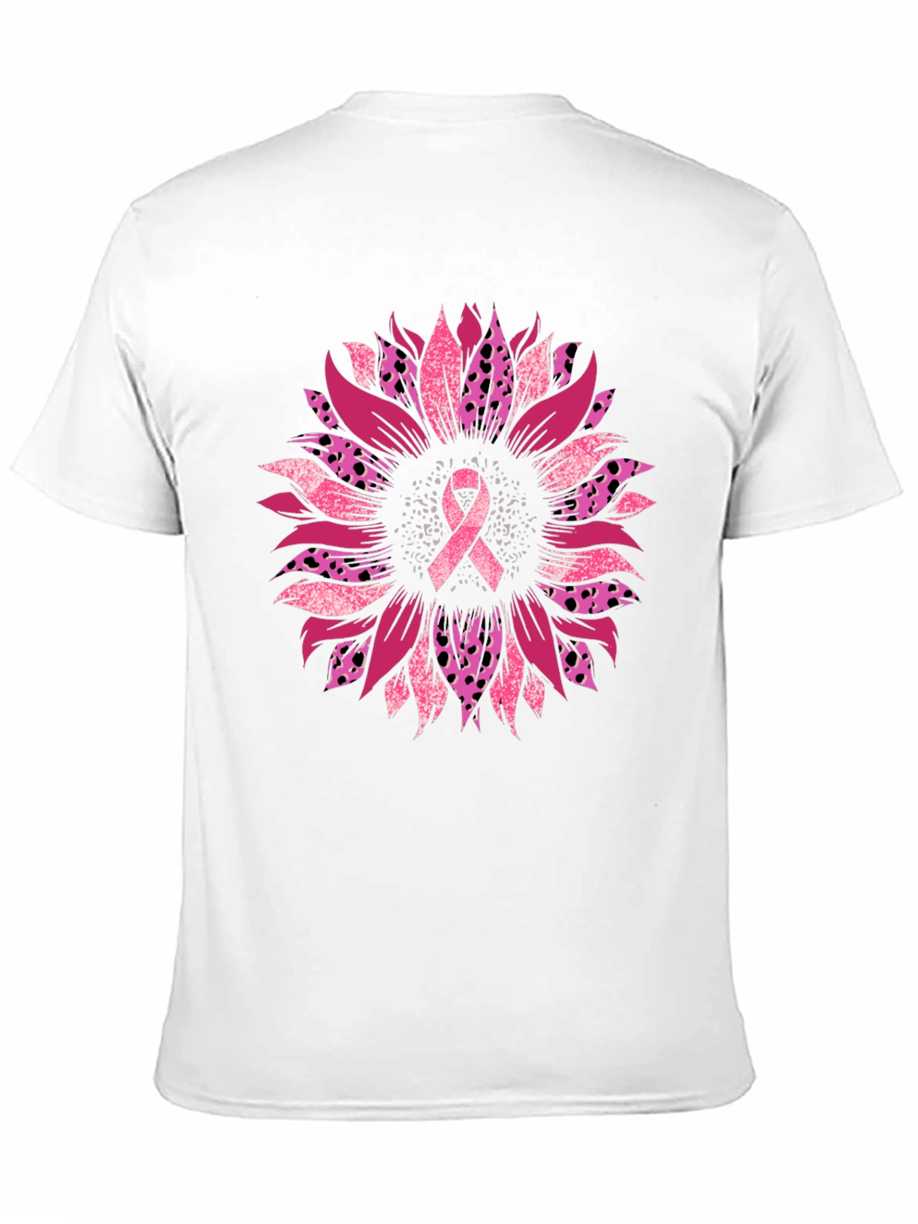 Breast Cancer Awareness Sunflower T-Shirt