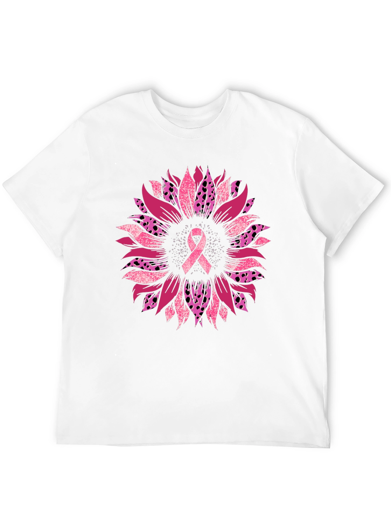 Breast Cancer Awareness Sunflower T-Shirt