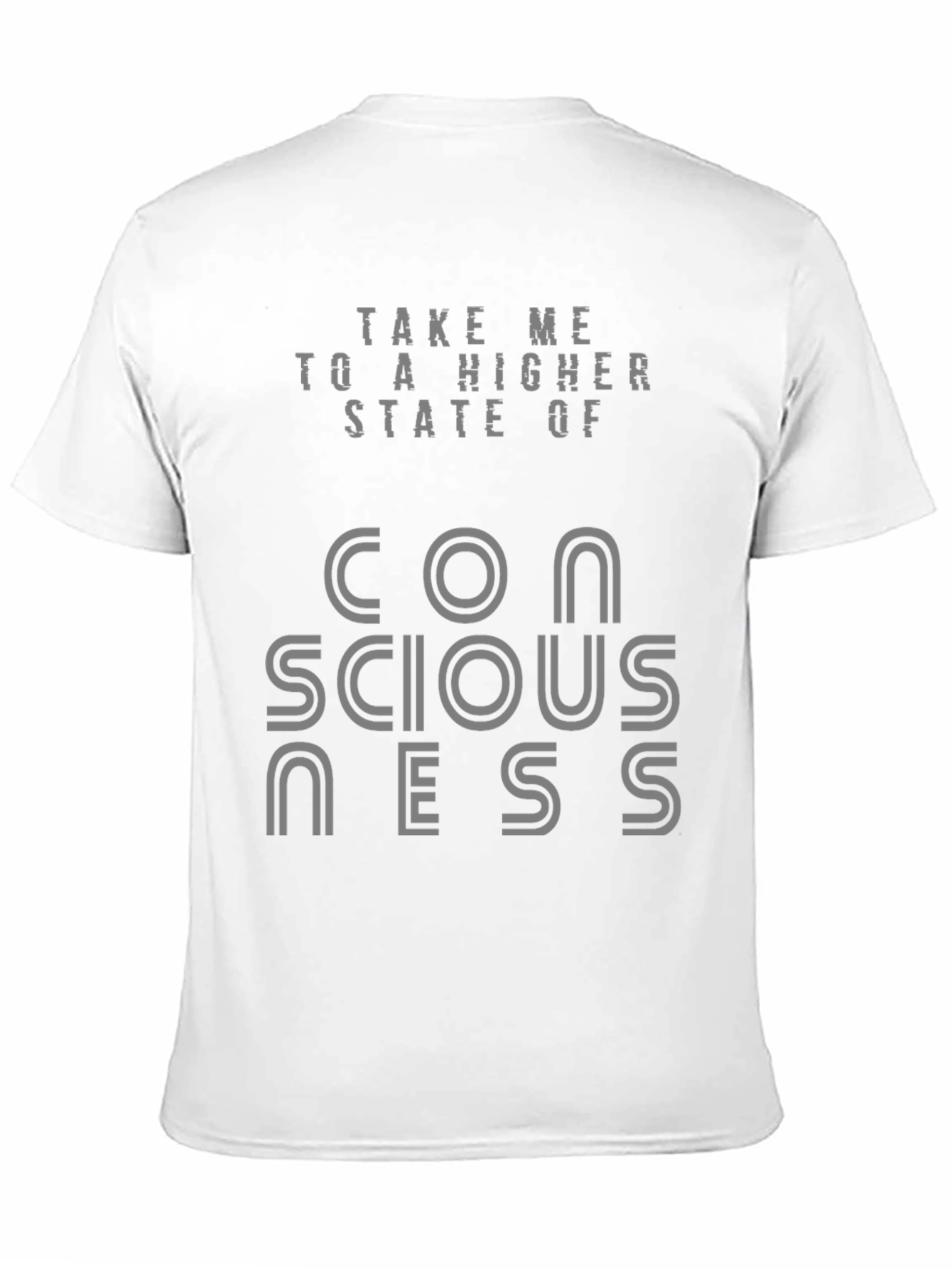 Consciousness Graphic Print Tee - Relaxed Fit