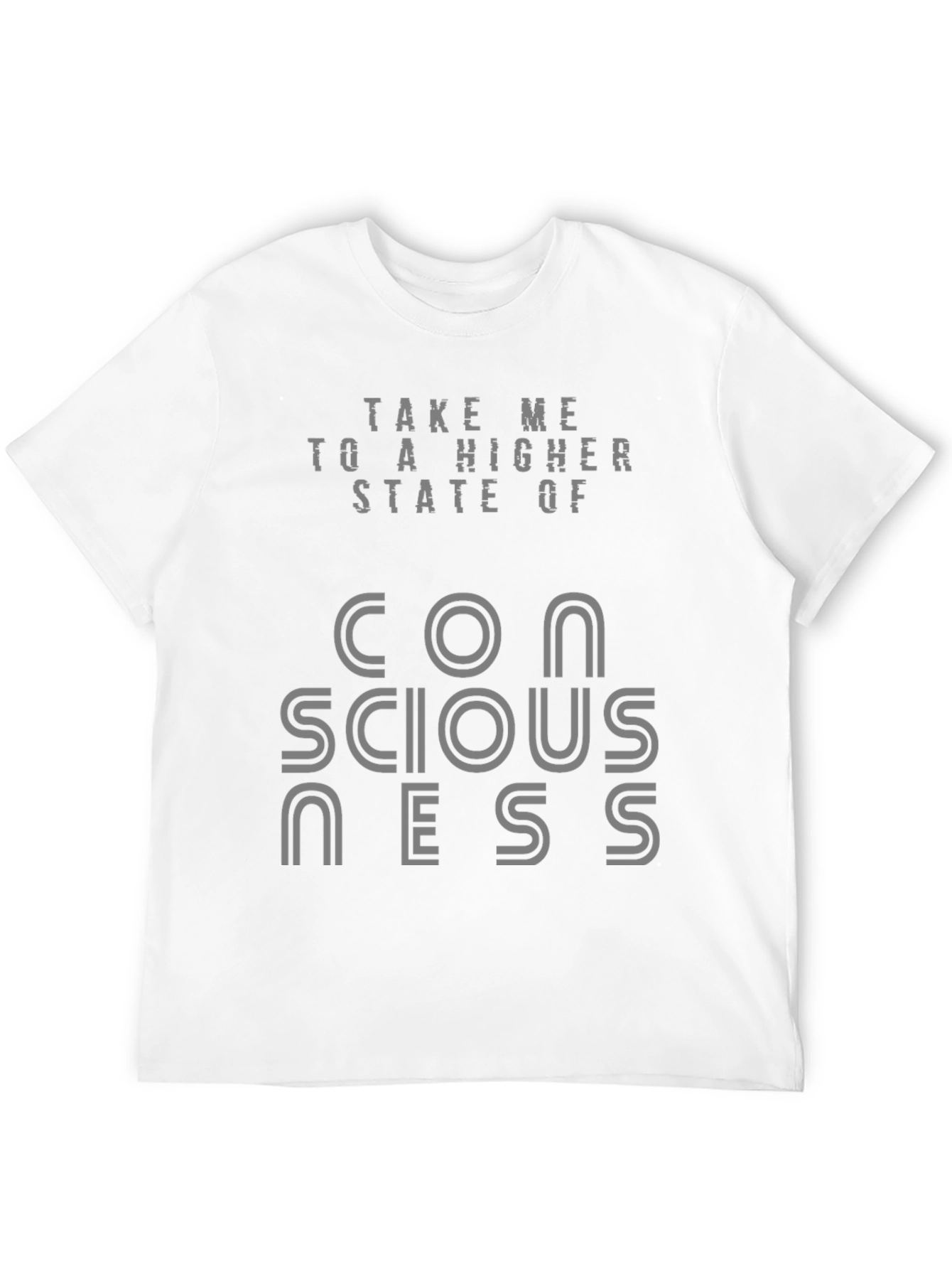 Consciousness Graphic Print Tee - Relaxed Fit