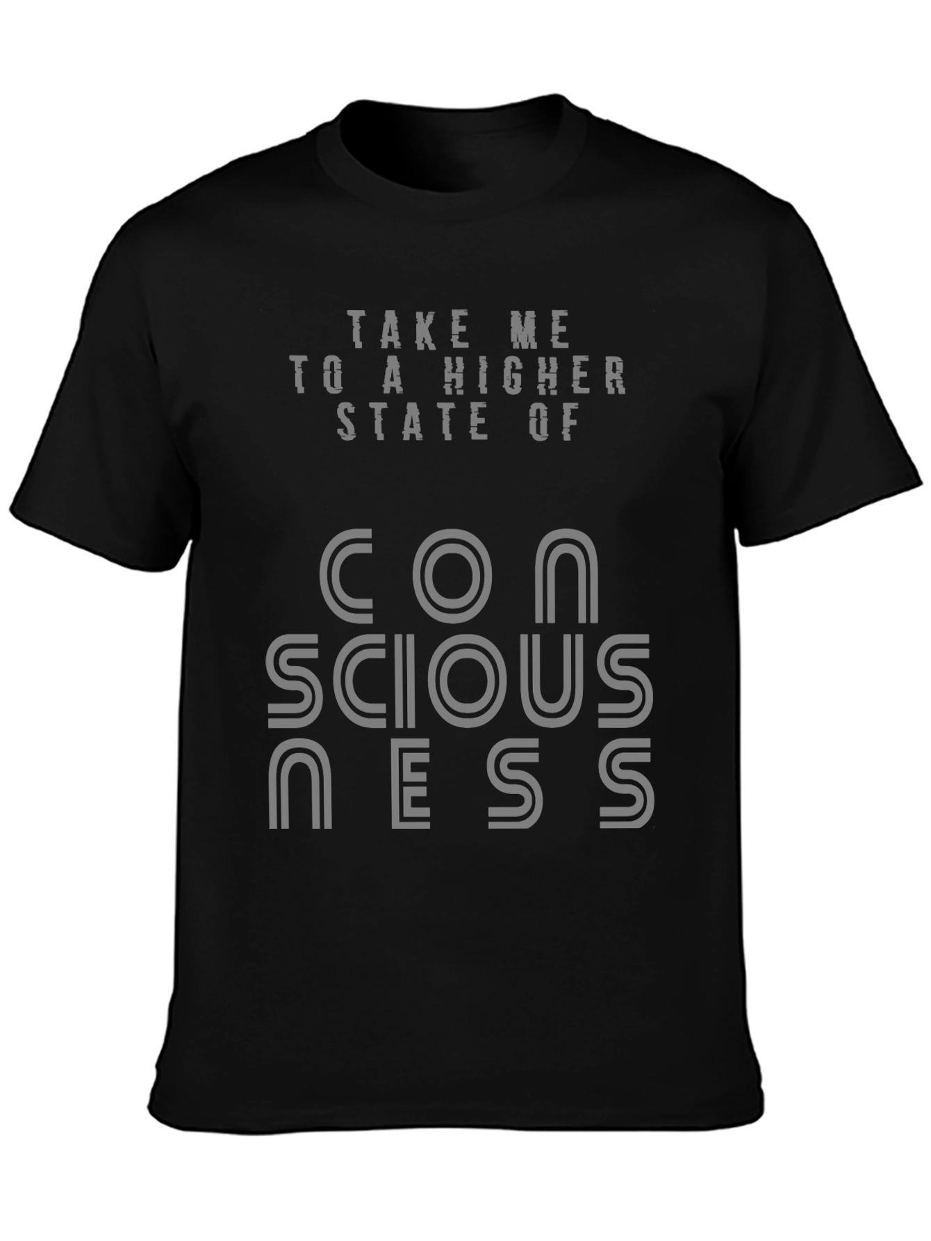 Consciousness Graphic Print Tee - Relaxed Fit
