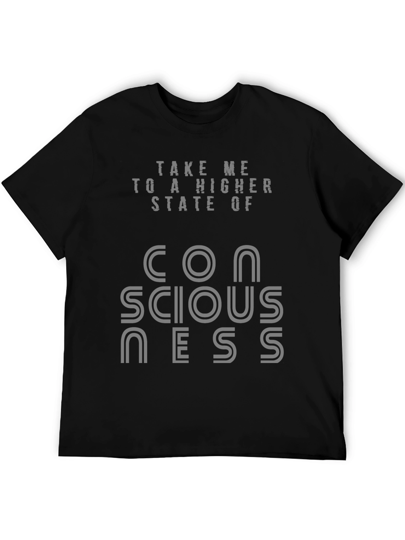 Consciousness Graphic Print Tee - Relaxed Fit