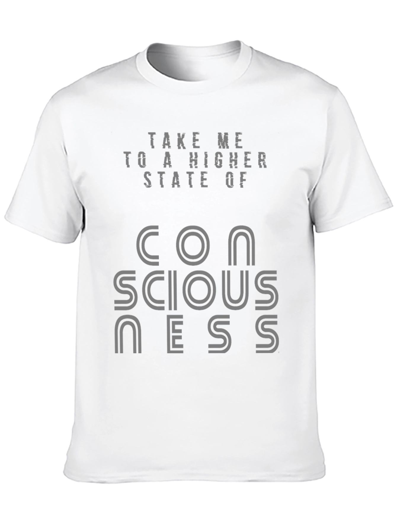 Consciousness Graphic Print Tee - Relaxed Fit