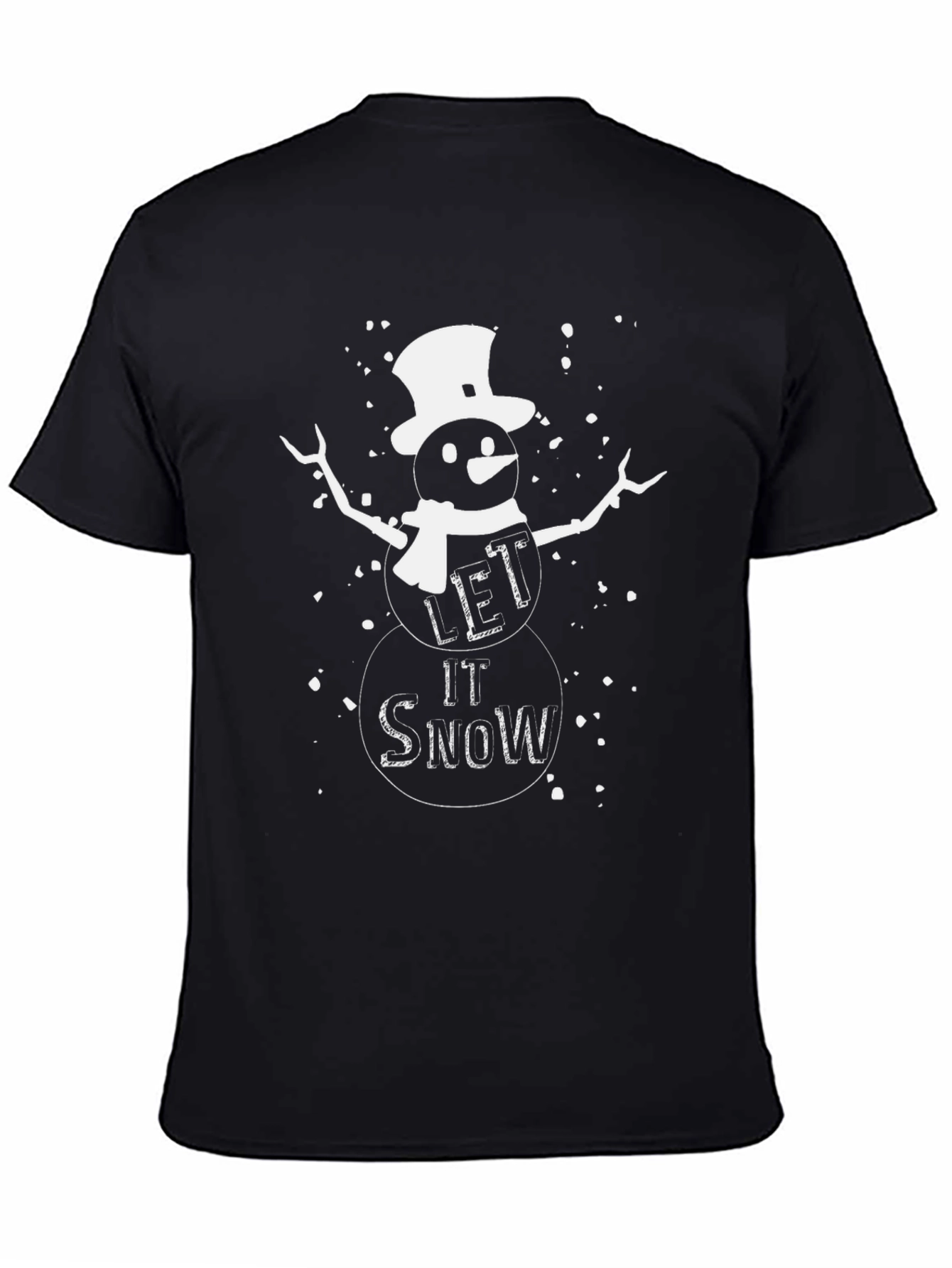 Let It Snow T-Shirt - Winter Holiday Graphic Tee