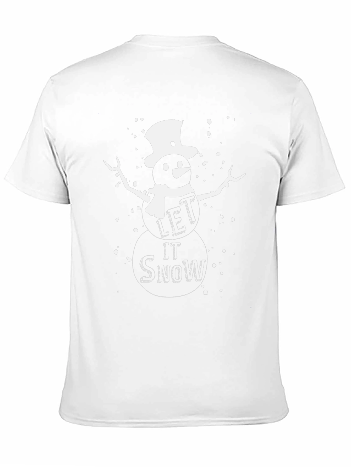 Let It Snow T-Shirt - Winter Holiday Graphic Tee