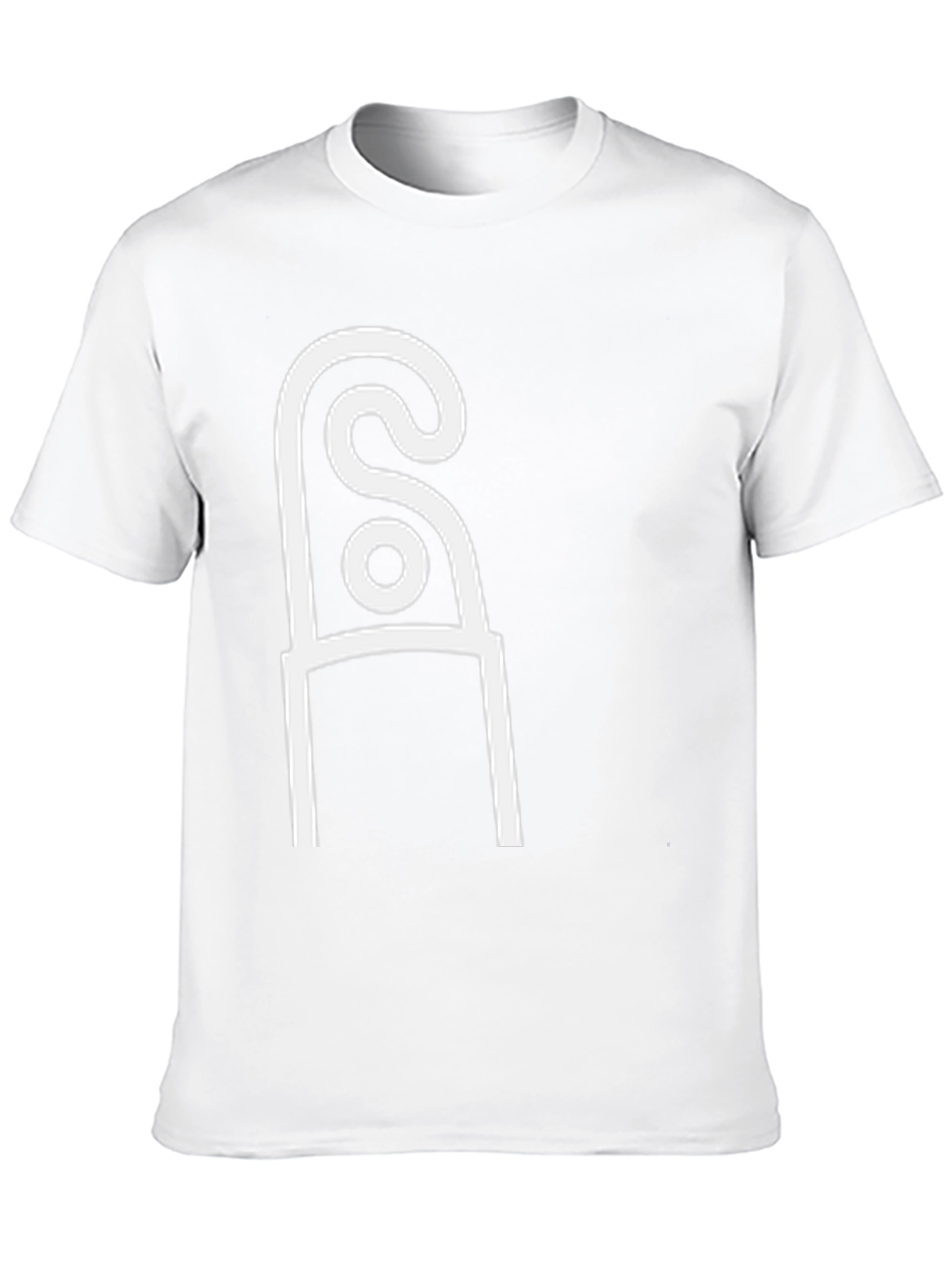 Abstract Symbol T-Shirt - Modern Minimalist Design