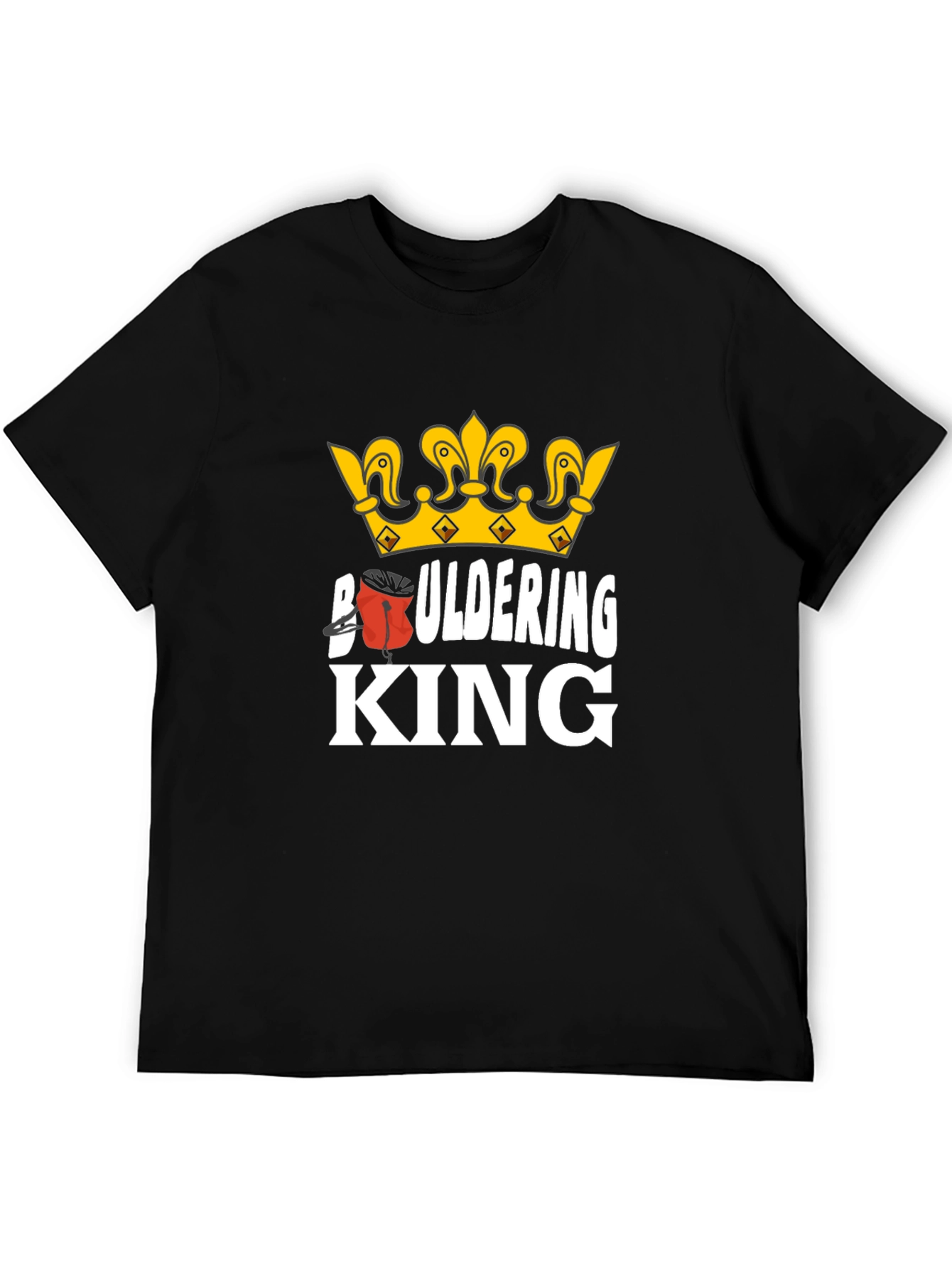 Bouldering King Graphic Tee