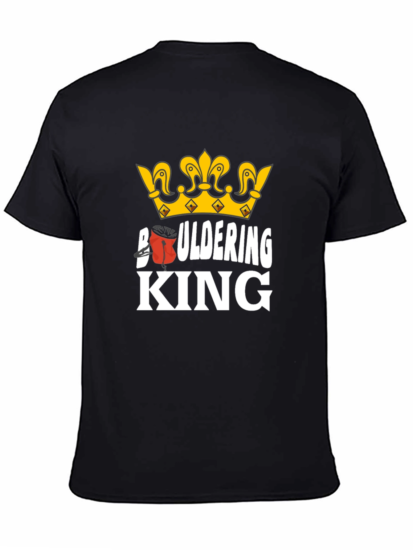 Bouldering King Graphic Tee