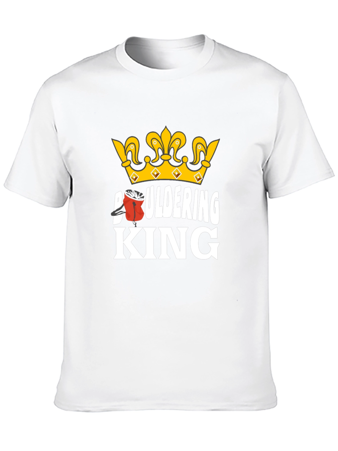 Bouldering King Graphic Tee