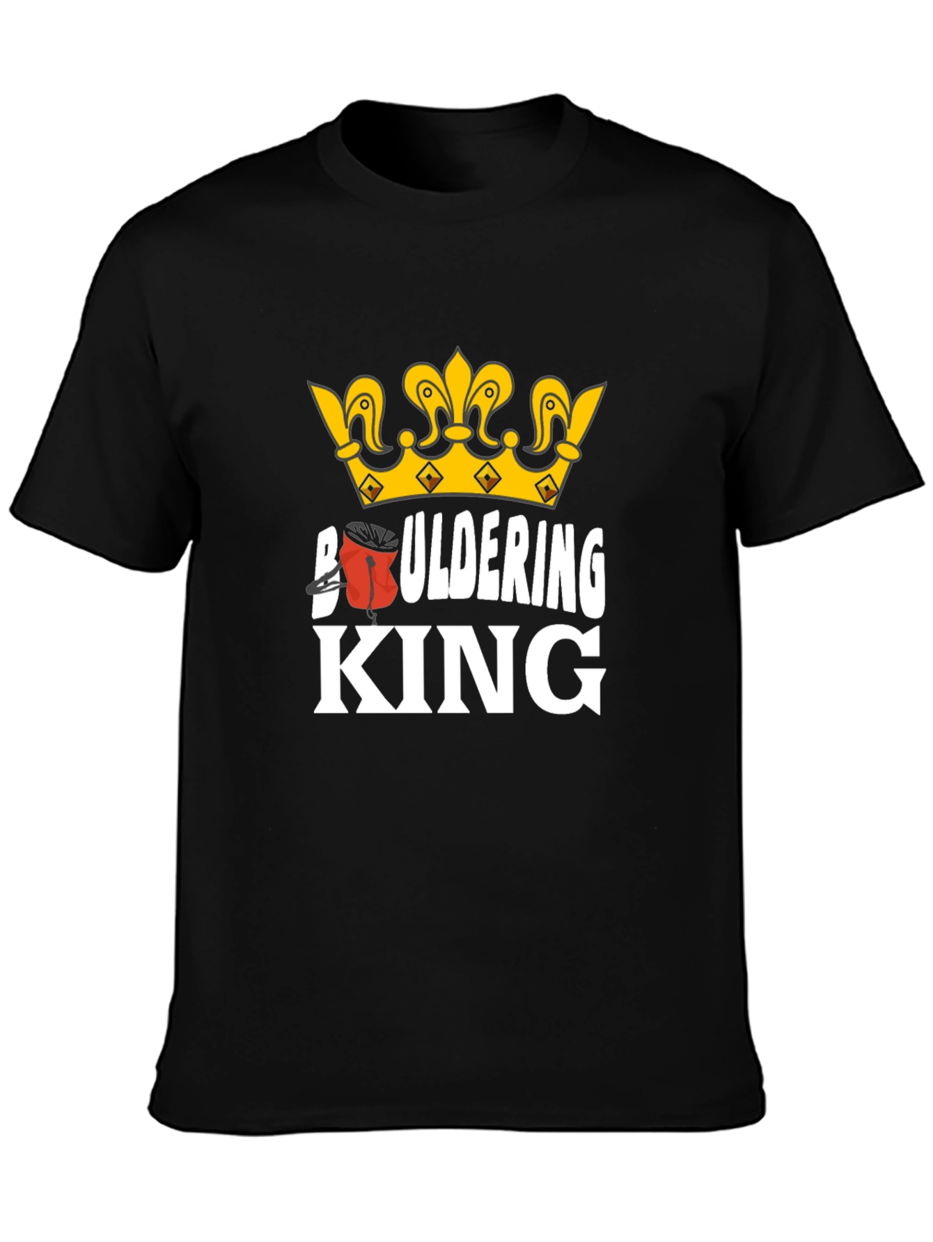 Bouldering King Graphic Tee