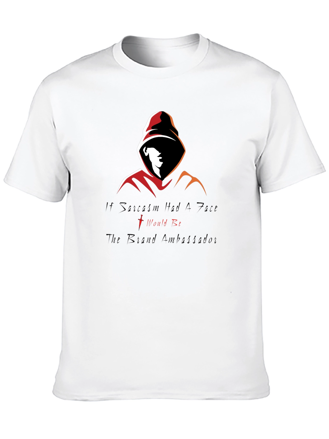 Sarcastic Hooded Graphic Tee