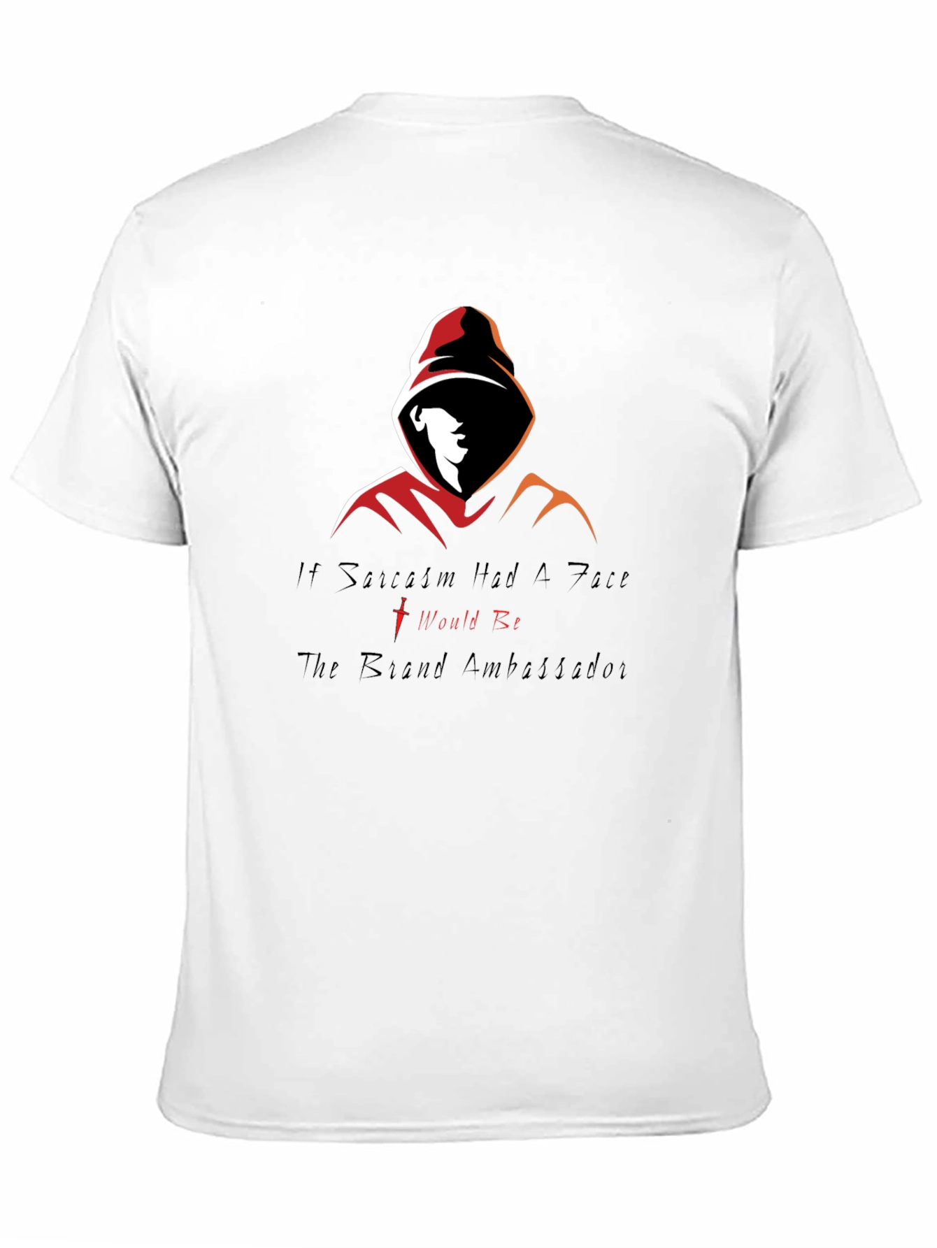 Sarcastic Hooded Graphic Tee