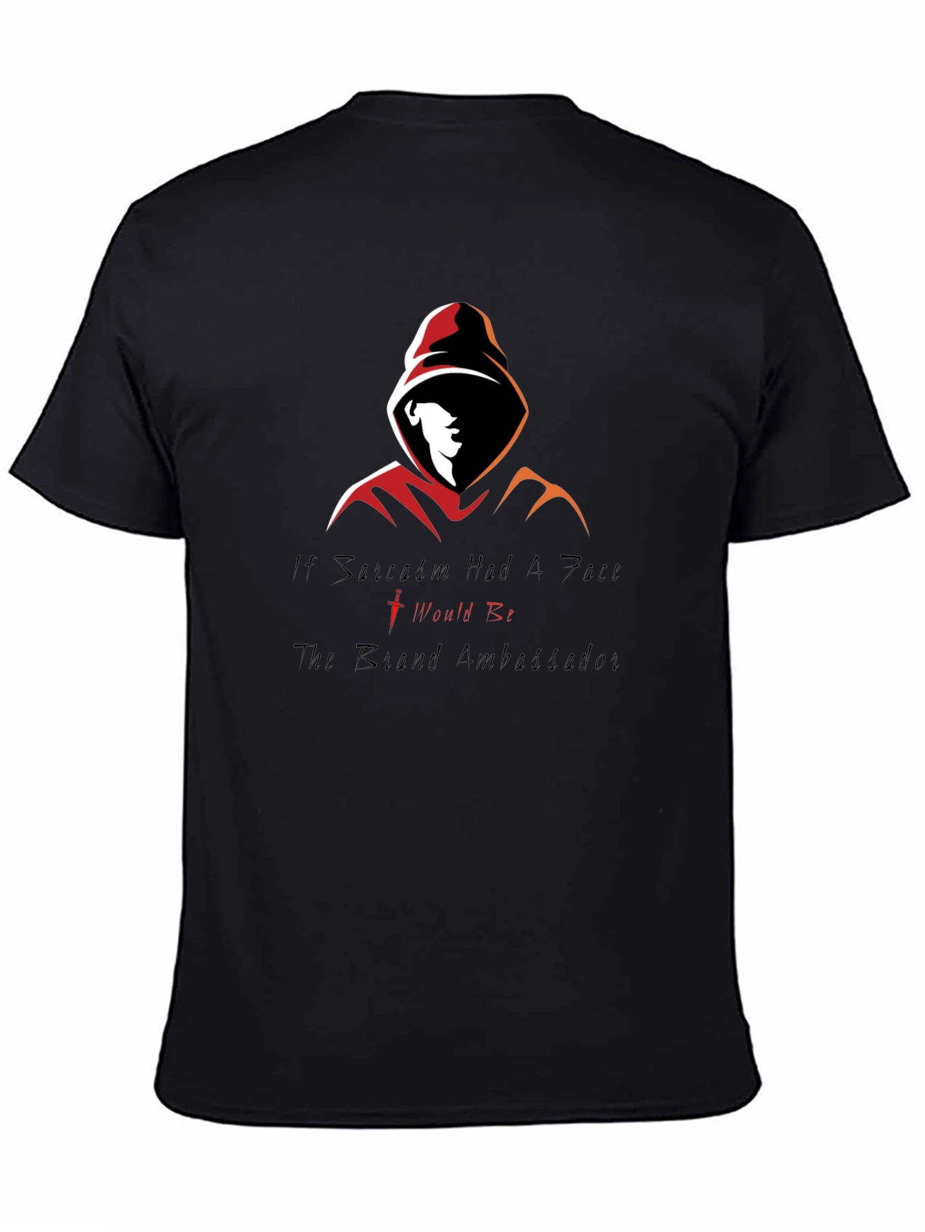 Sarcastic Hooded Graphic Tee
