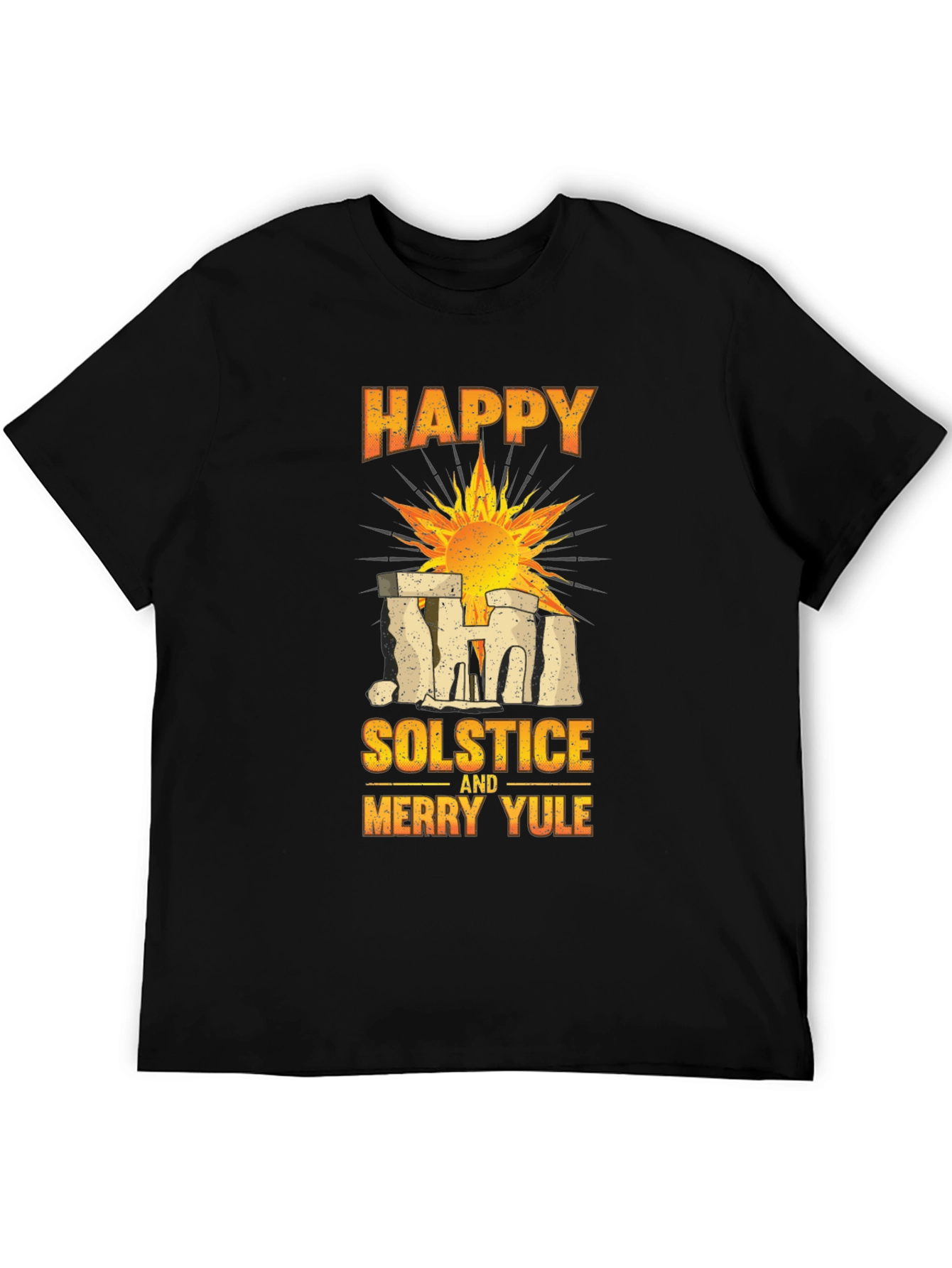 Happy Solstice and Merry Yule Graphic Tee
