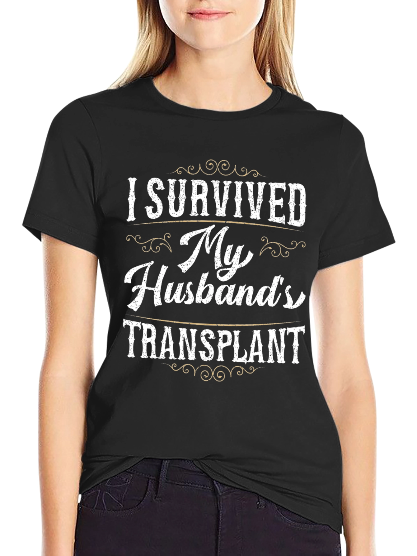 I Survived My Husbands Transplant T-Shirt