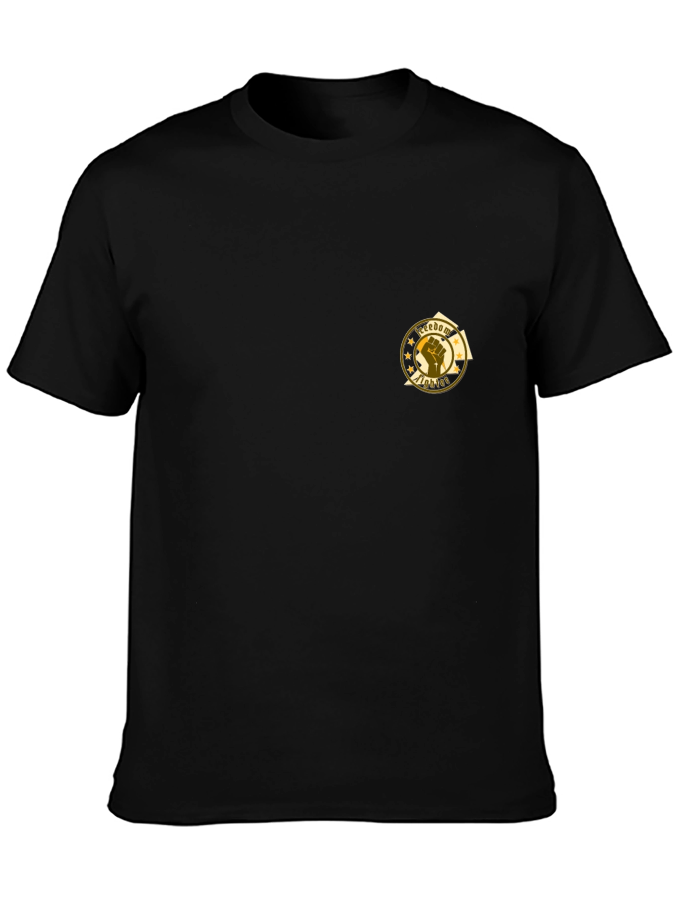 Freedom Fighter Graphic Tee - Black