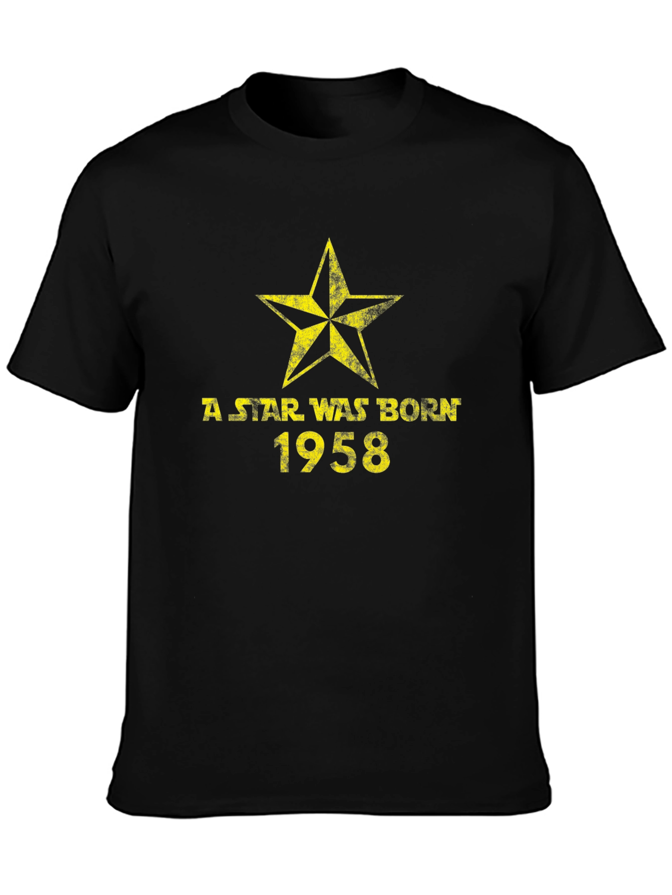 A Star Was Born 1958 Black T-Shirt