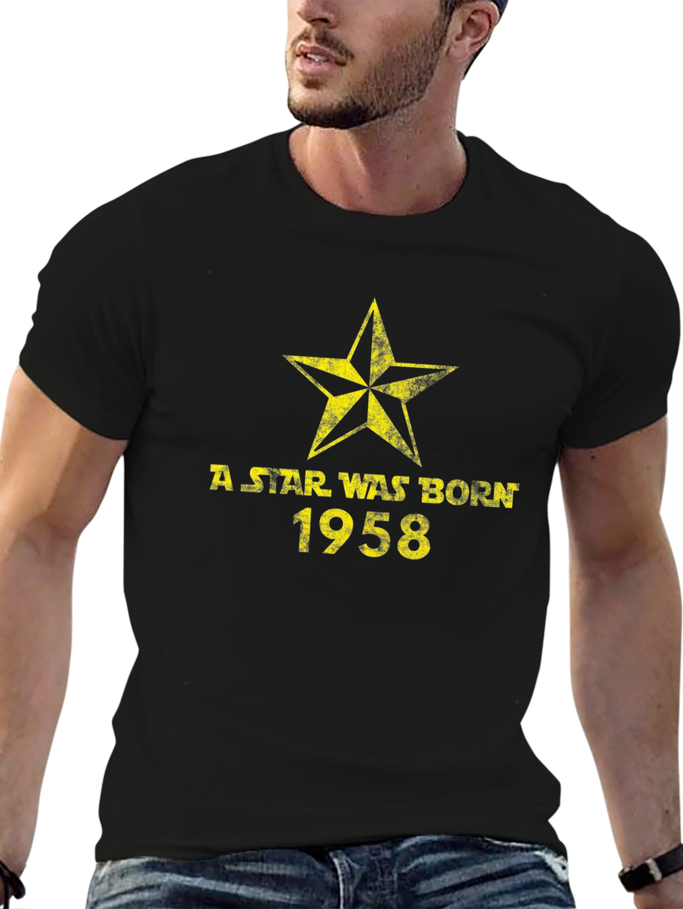 A Star Was Born 1958 Black T-Shirt