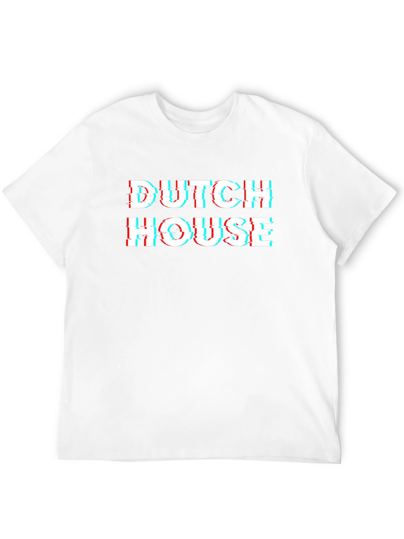 Dutch House Glitch T-Shirt - Modern Rave Wear