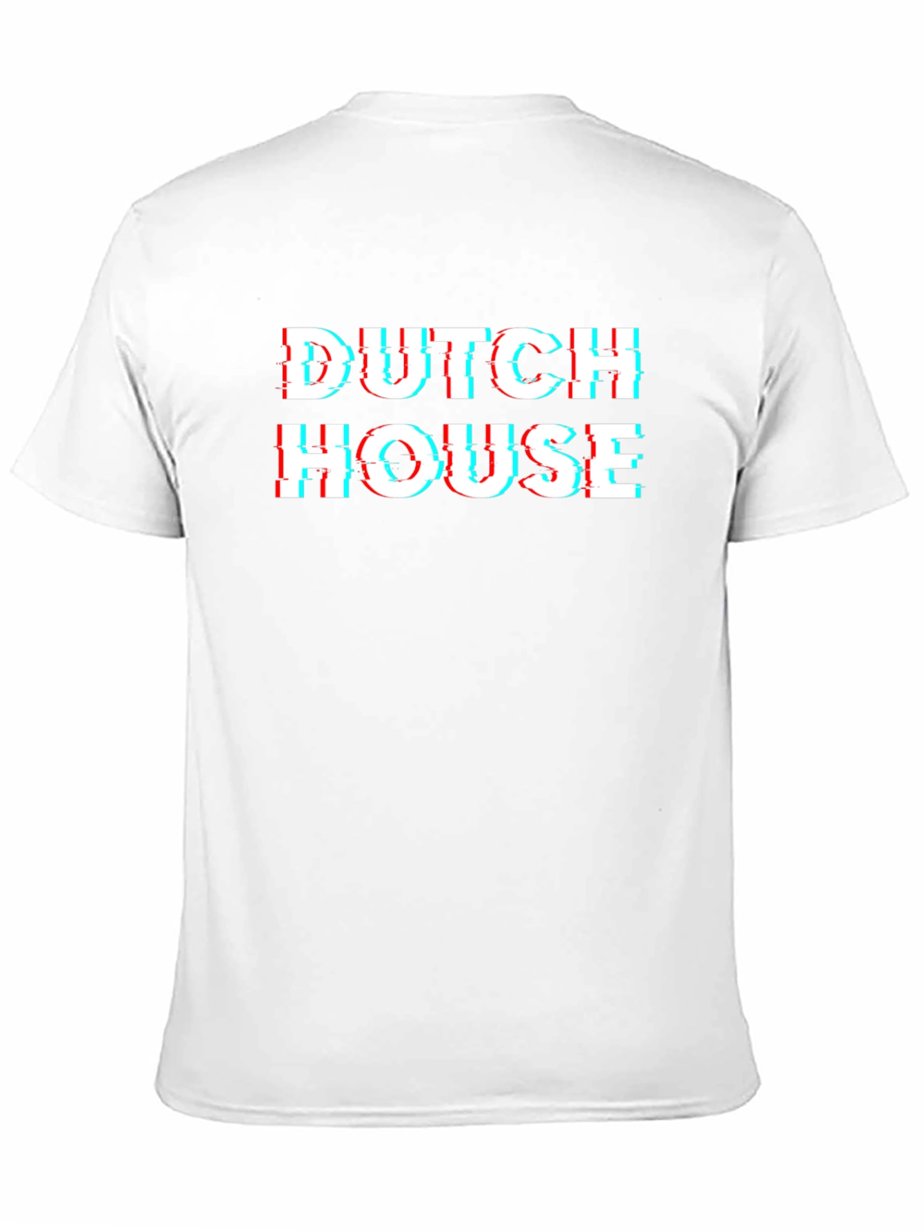 Dutch House Glitch T-Shirt - Modern Rave Wear
