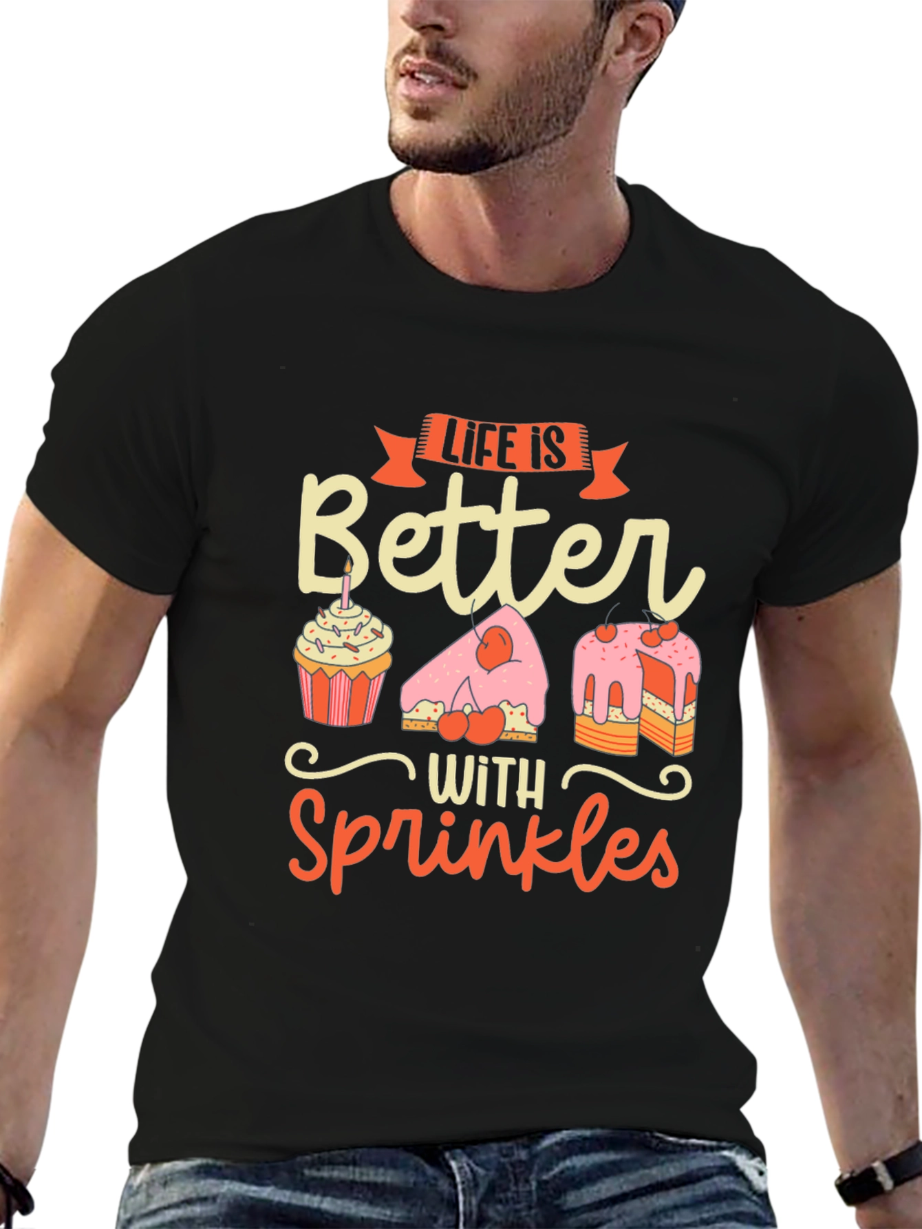 Life is Better with Sprinkles Graphic Tee - Unisex