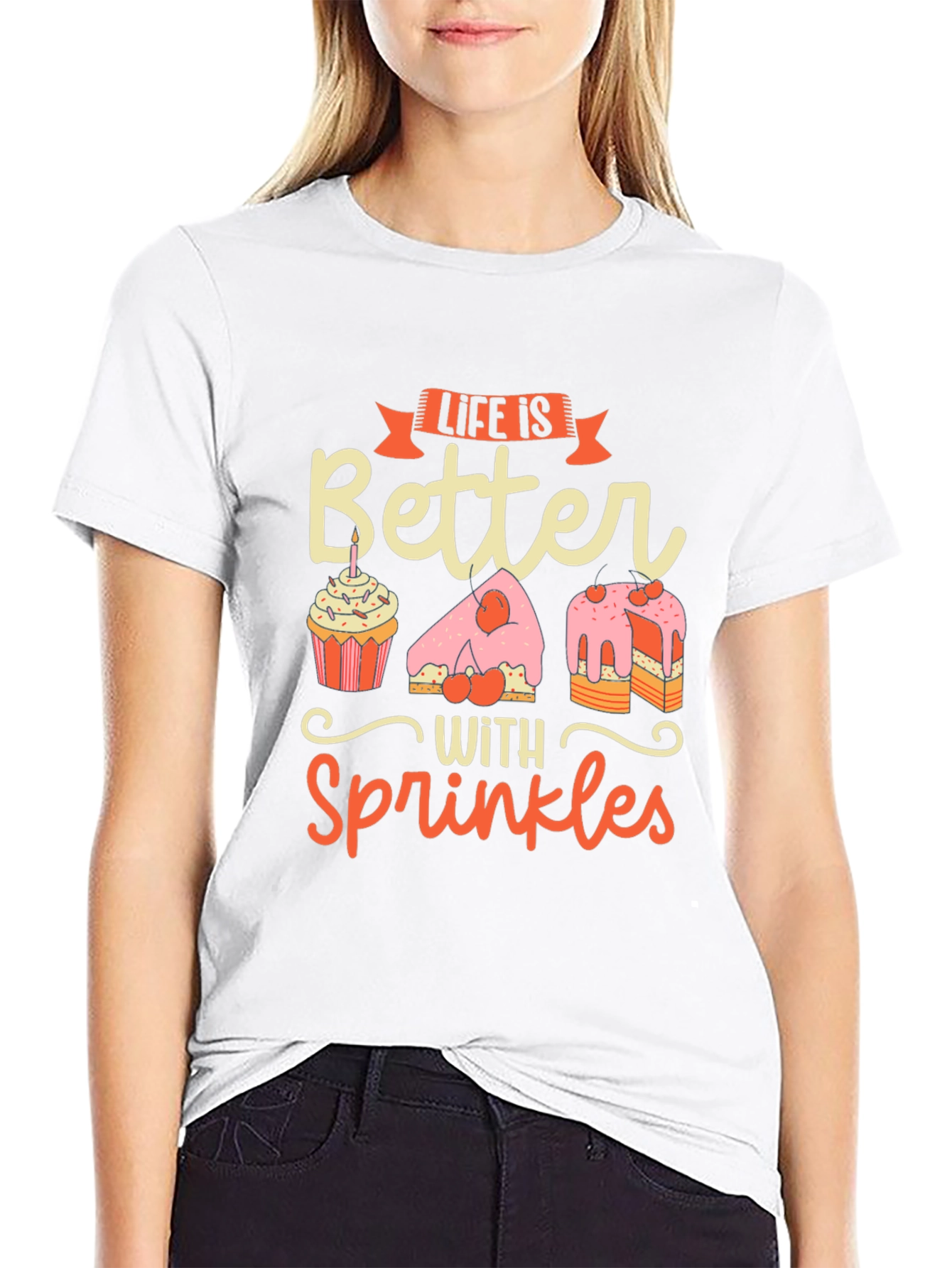 Life is Better with Sprinkles Graphic Tee - Unisex