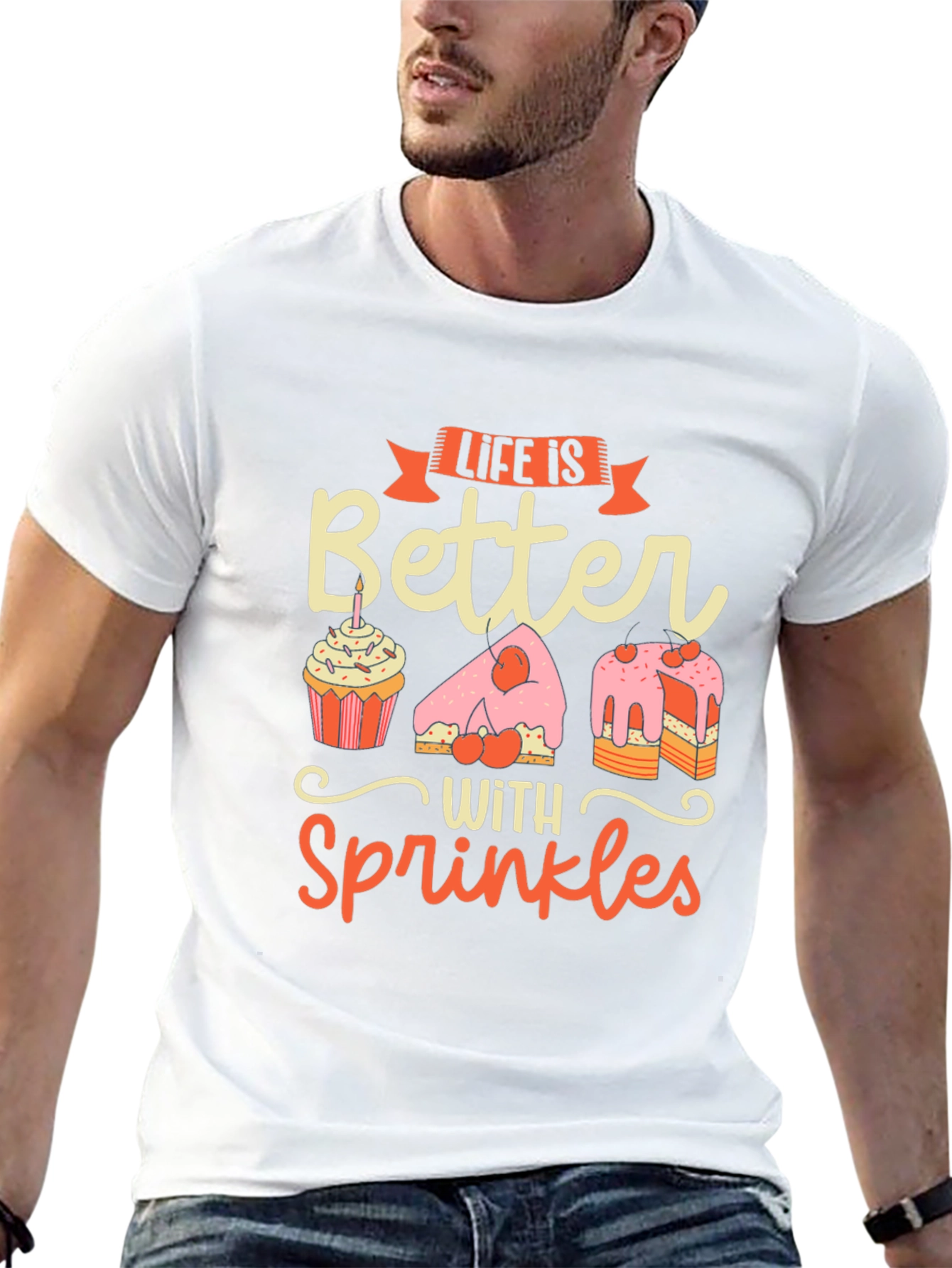 Life is Better with Sprinkles Graphic Tee - Unisex