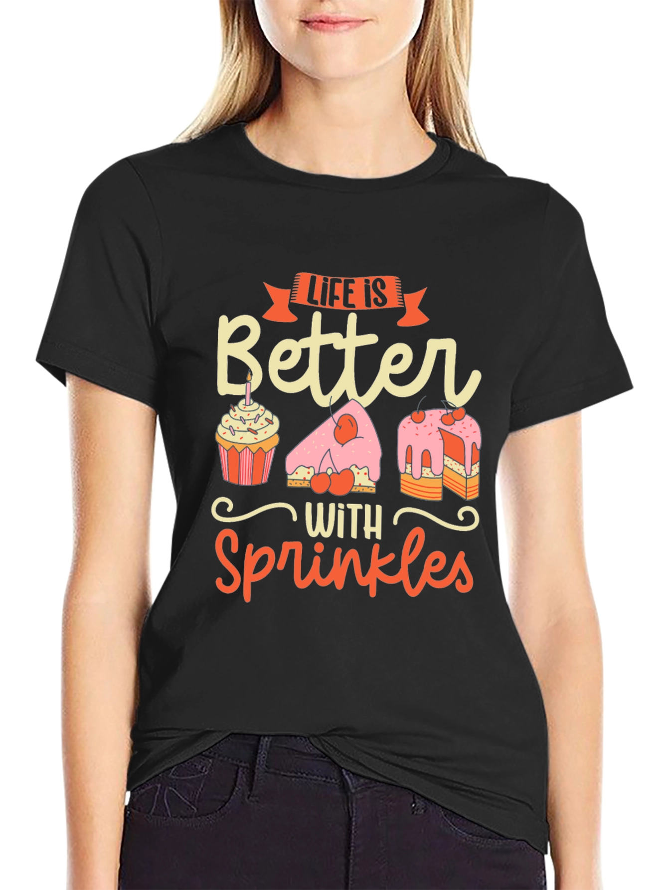 Life is Better with Sprinkles Graphic Tee - Unisex