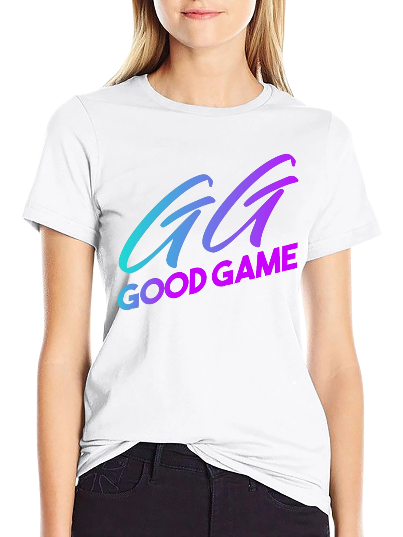 GG Good Game Graphic T-Shirt - Soft Cotton Blend