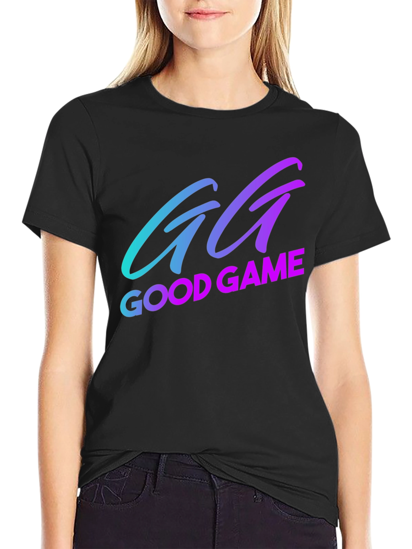 GG Good Game Graphic T-Shirt - Soft Cotton Blend