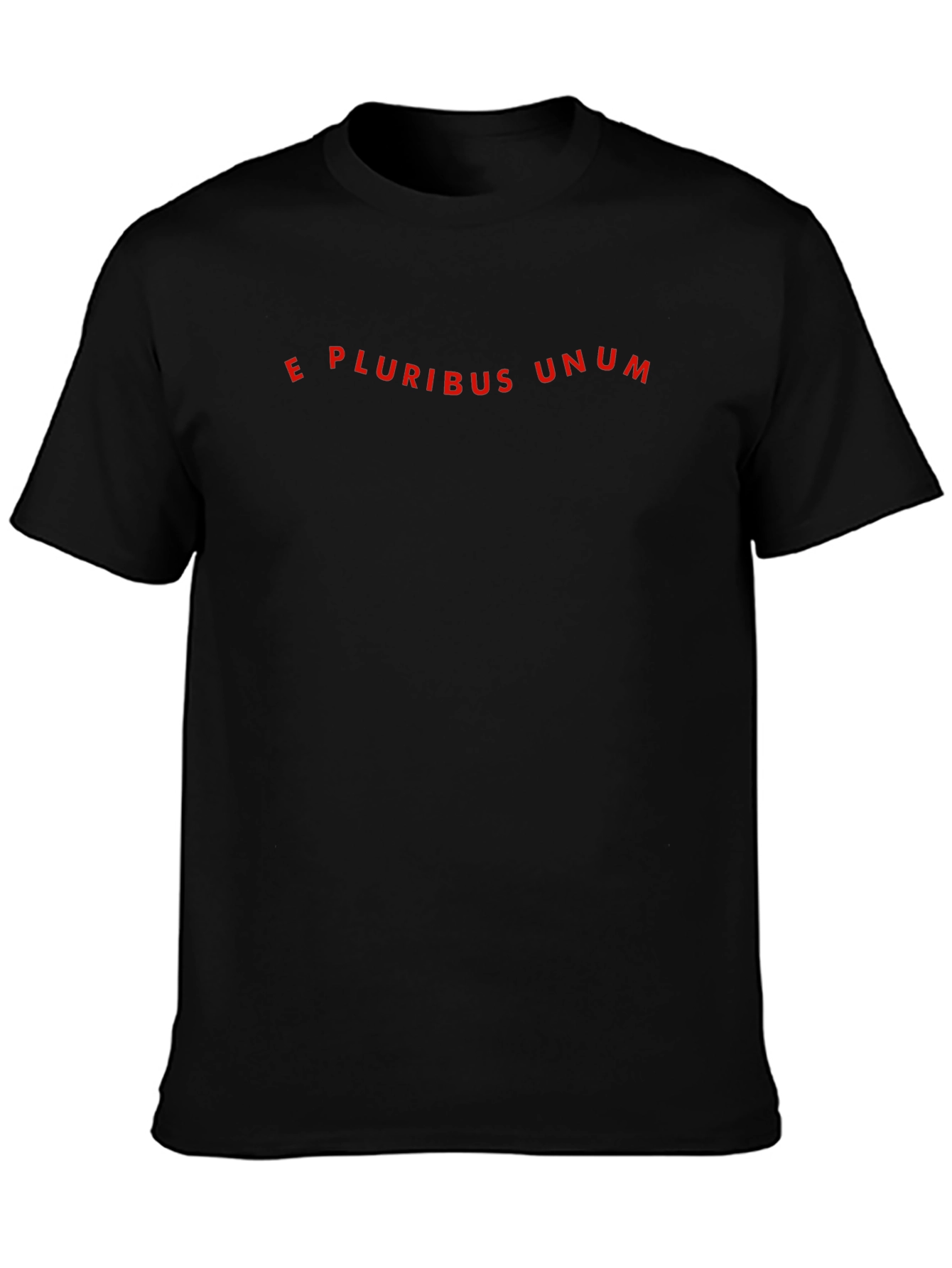 E Pluribus Unum Graphic Tee - Black