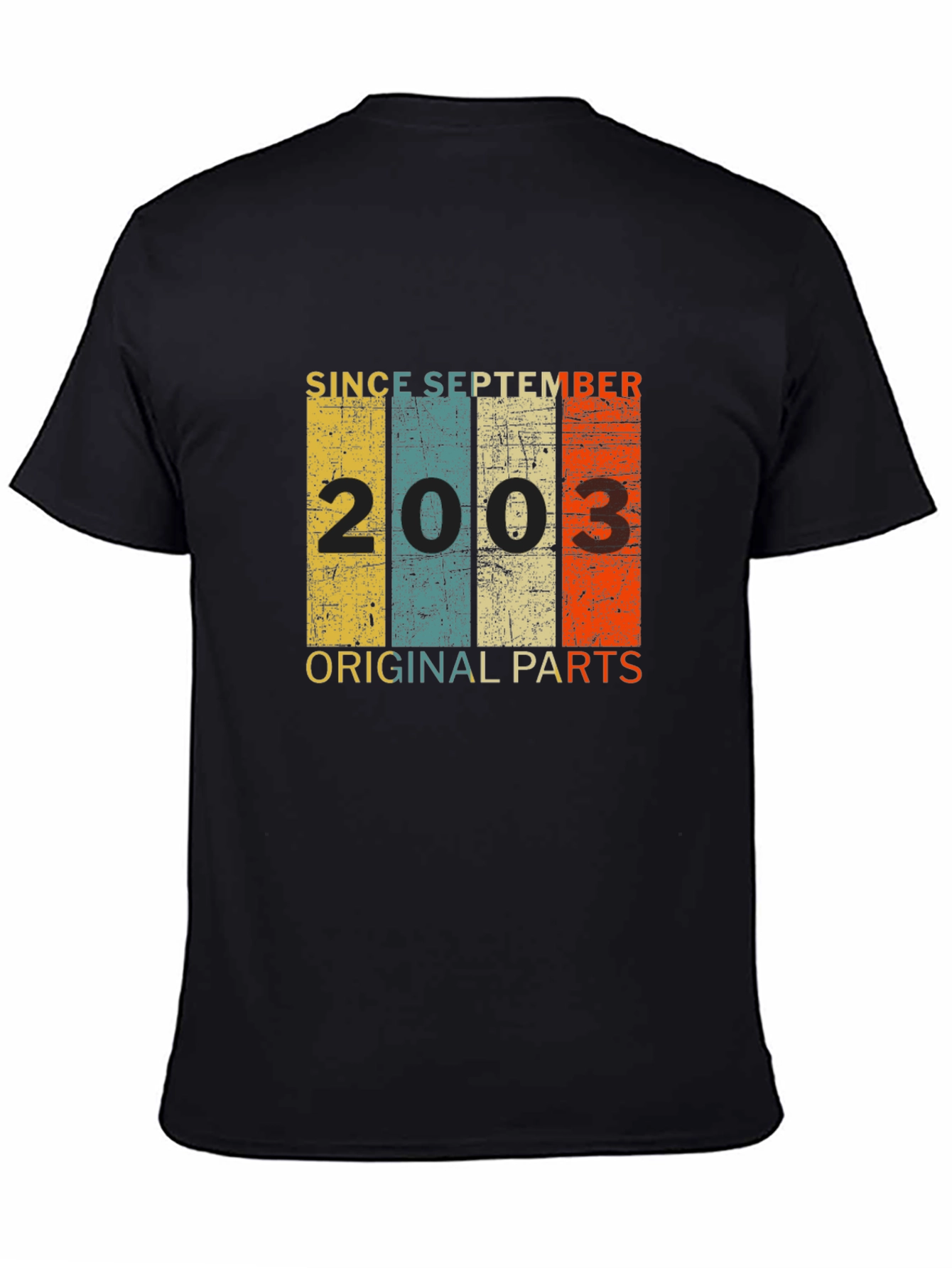 Since September 2003 T-Shirt Original Parts Birthday Gift