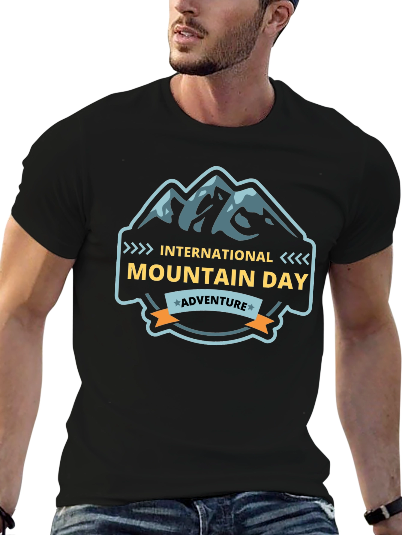 International Mountain Day Adventure Graphic Tee