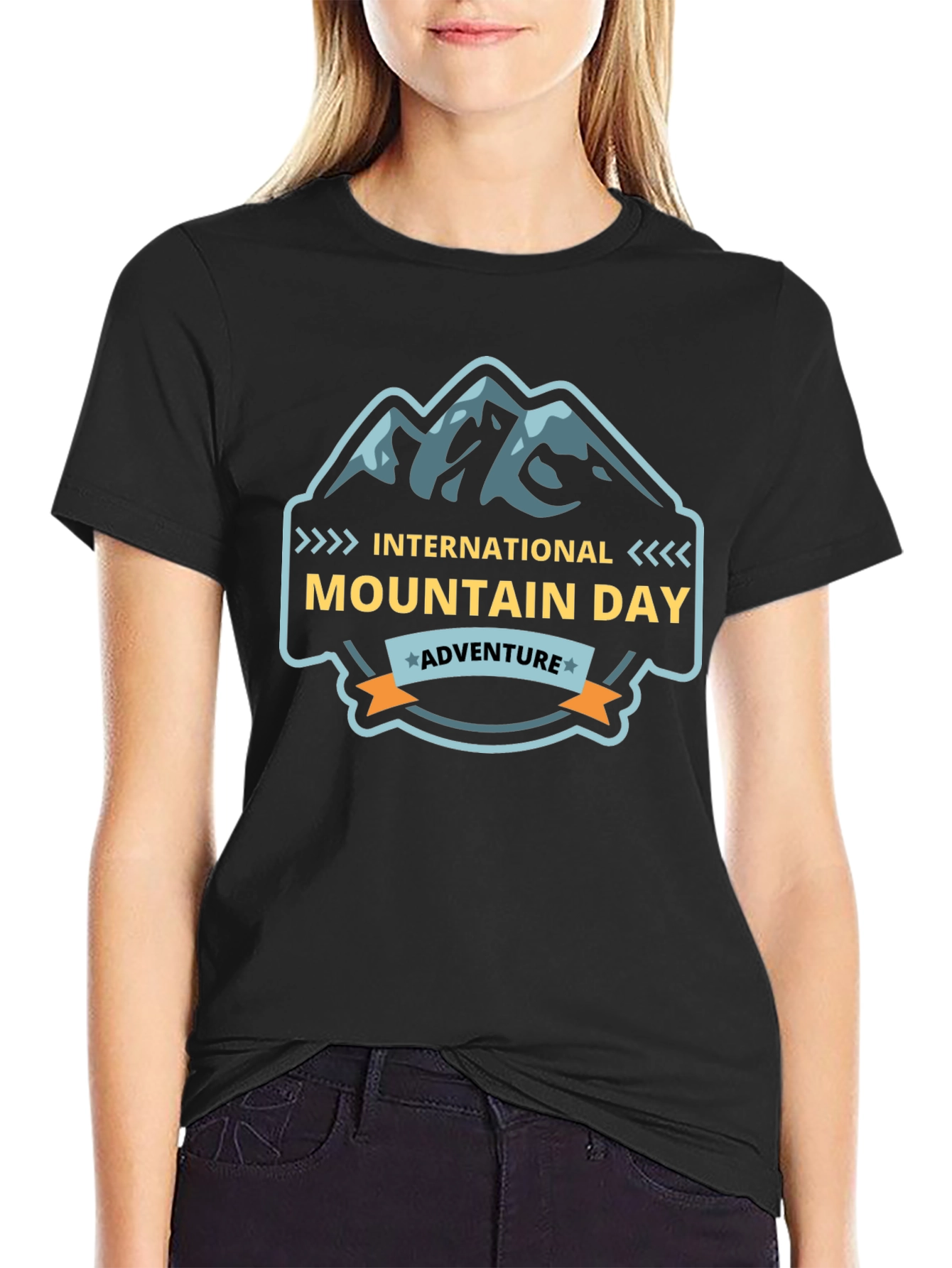 International Mountain Day Adventure Graphic Tee
