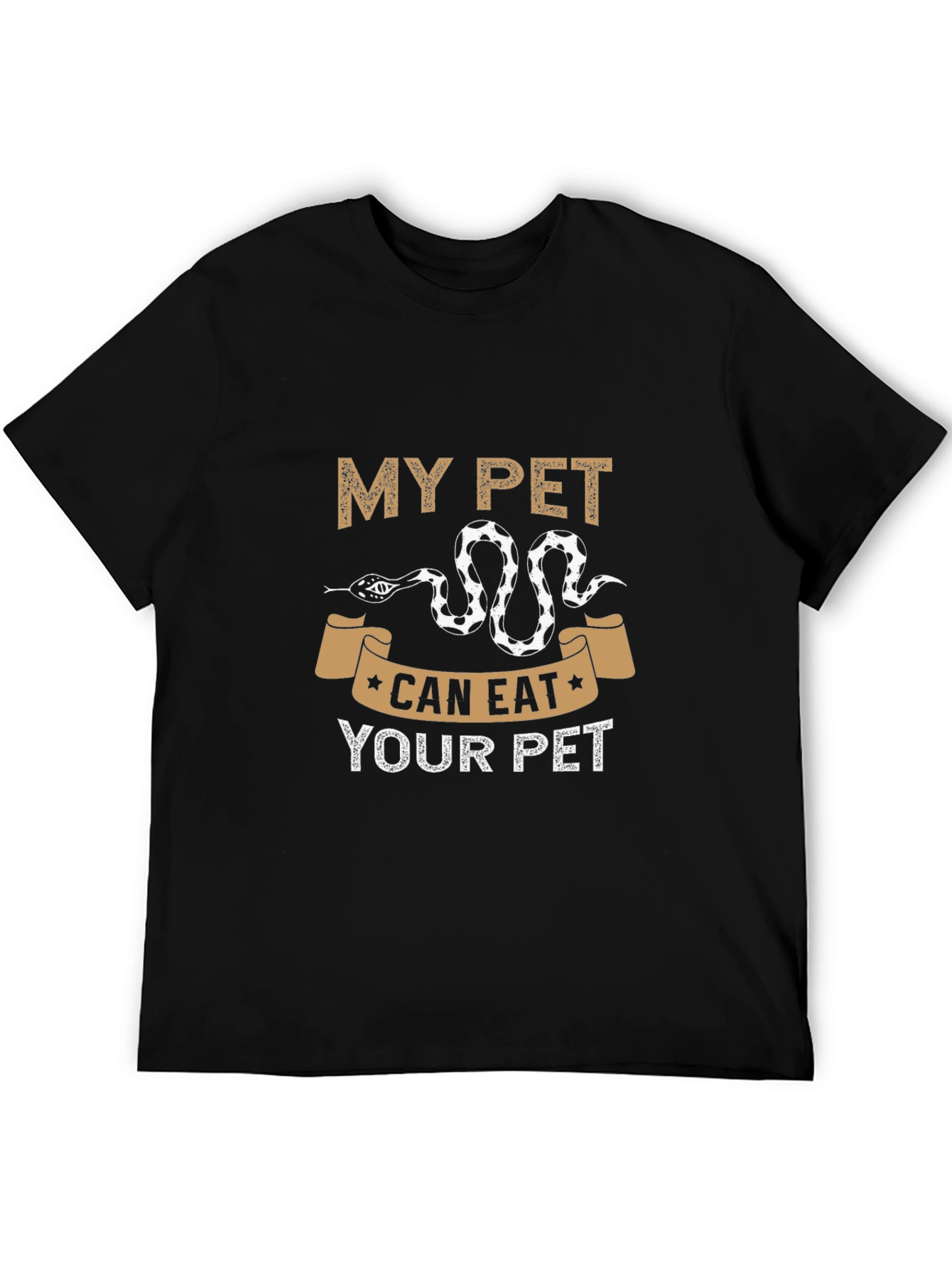 My Pet Can Eat Your Pet Snake Graphic T-Shirt