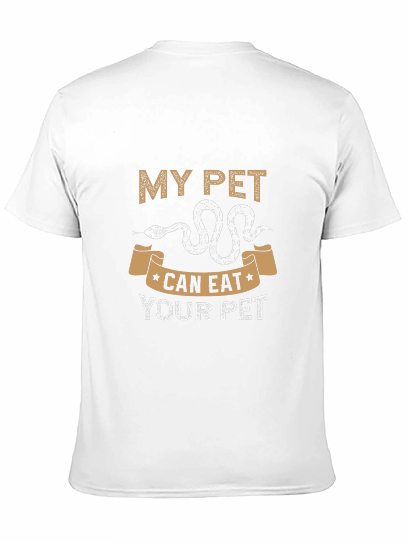 My Pet Can Eat Your Pet Snake Graphic T-Shirt