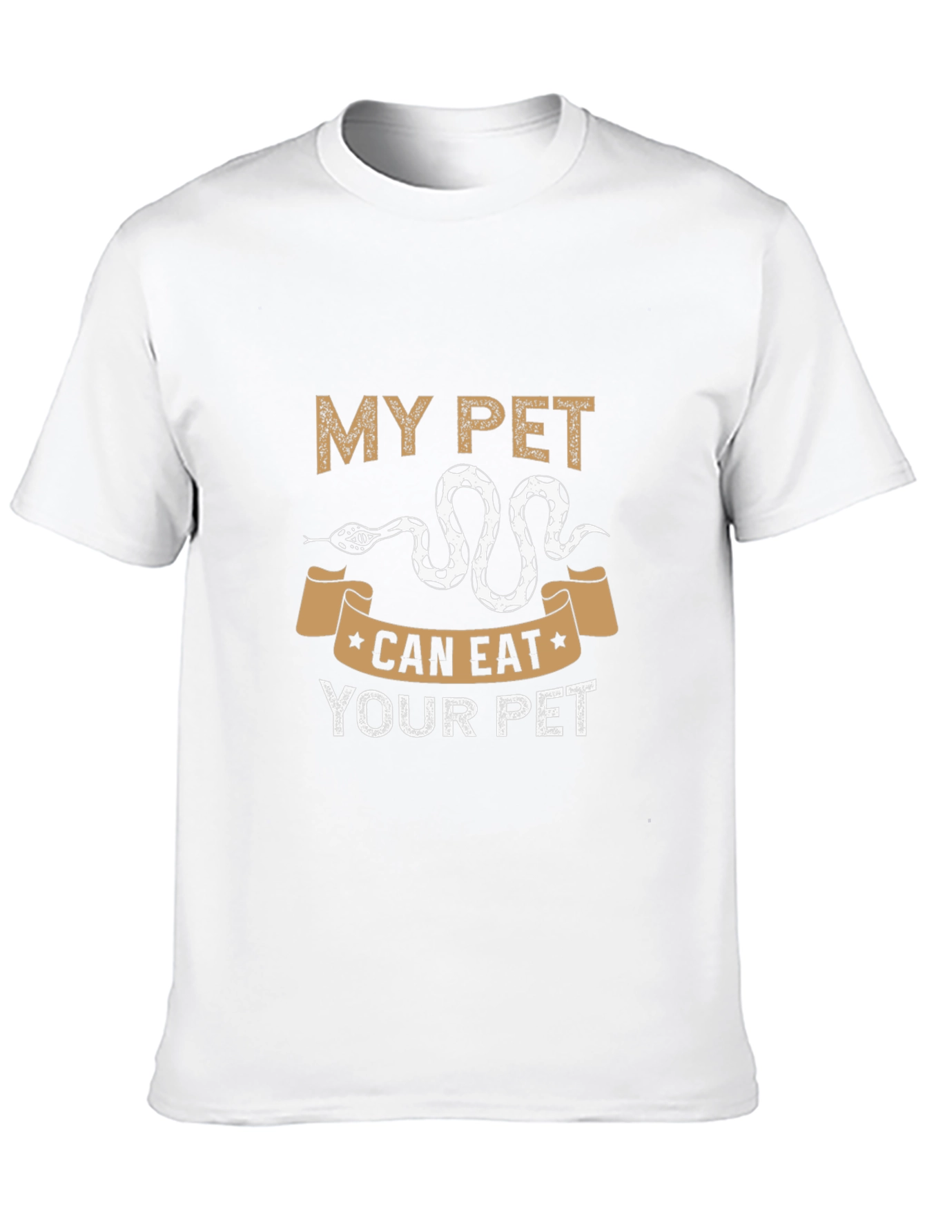 My Pet Can Eat Your Pet Snake Graphic T-Shirt